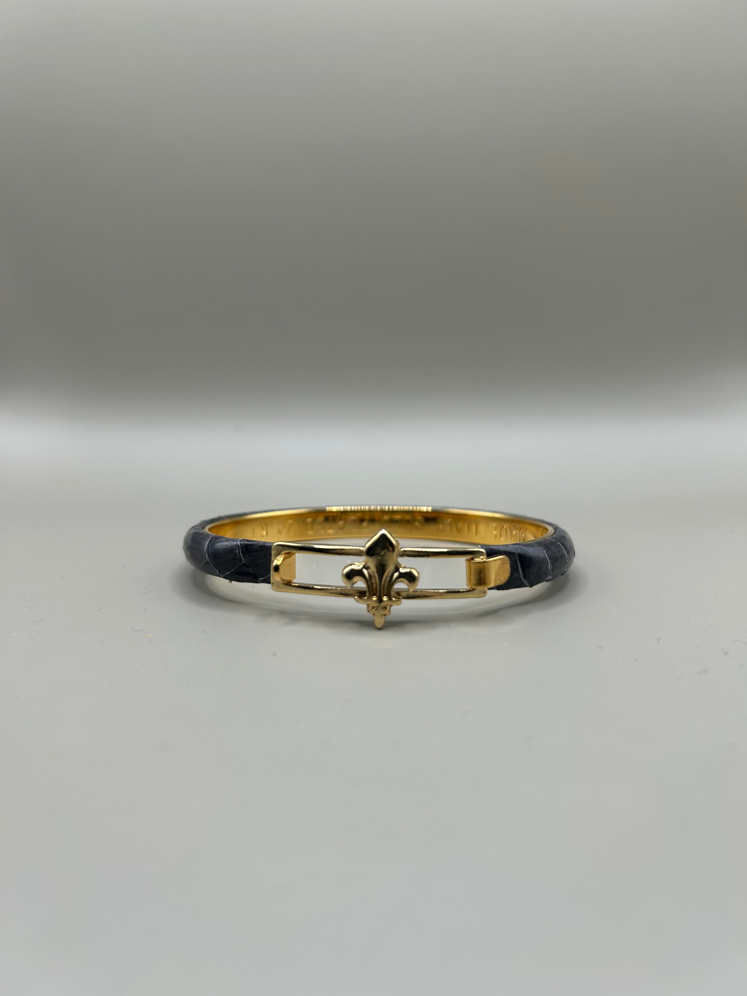 Braccialetto in pelle di serpente