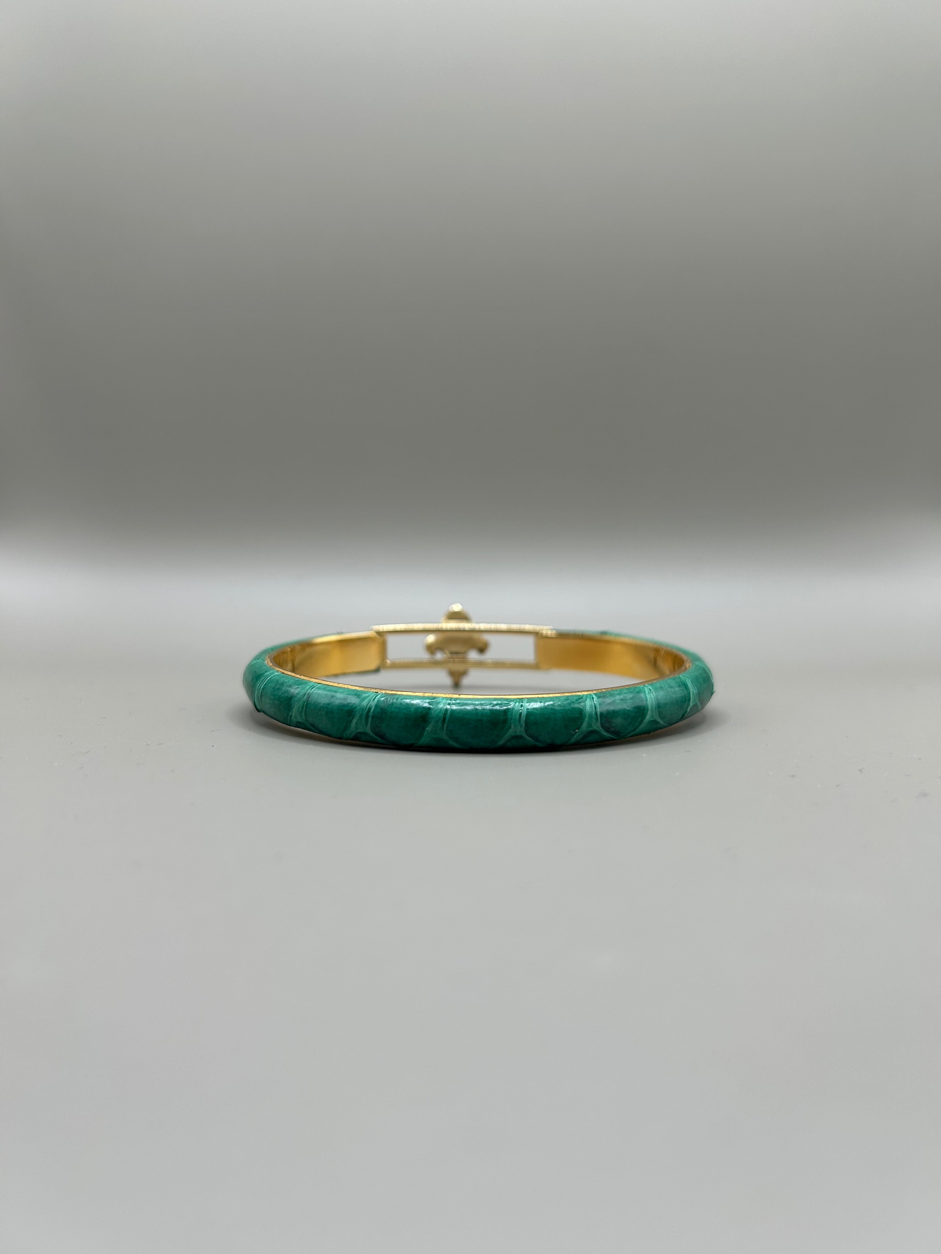 Braccialetto in pelle di serpente