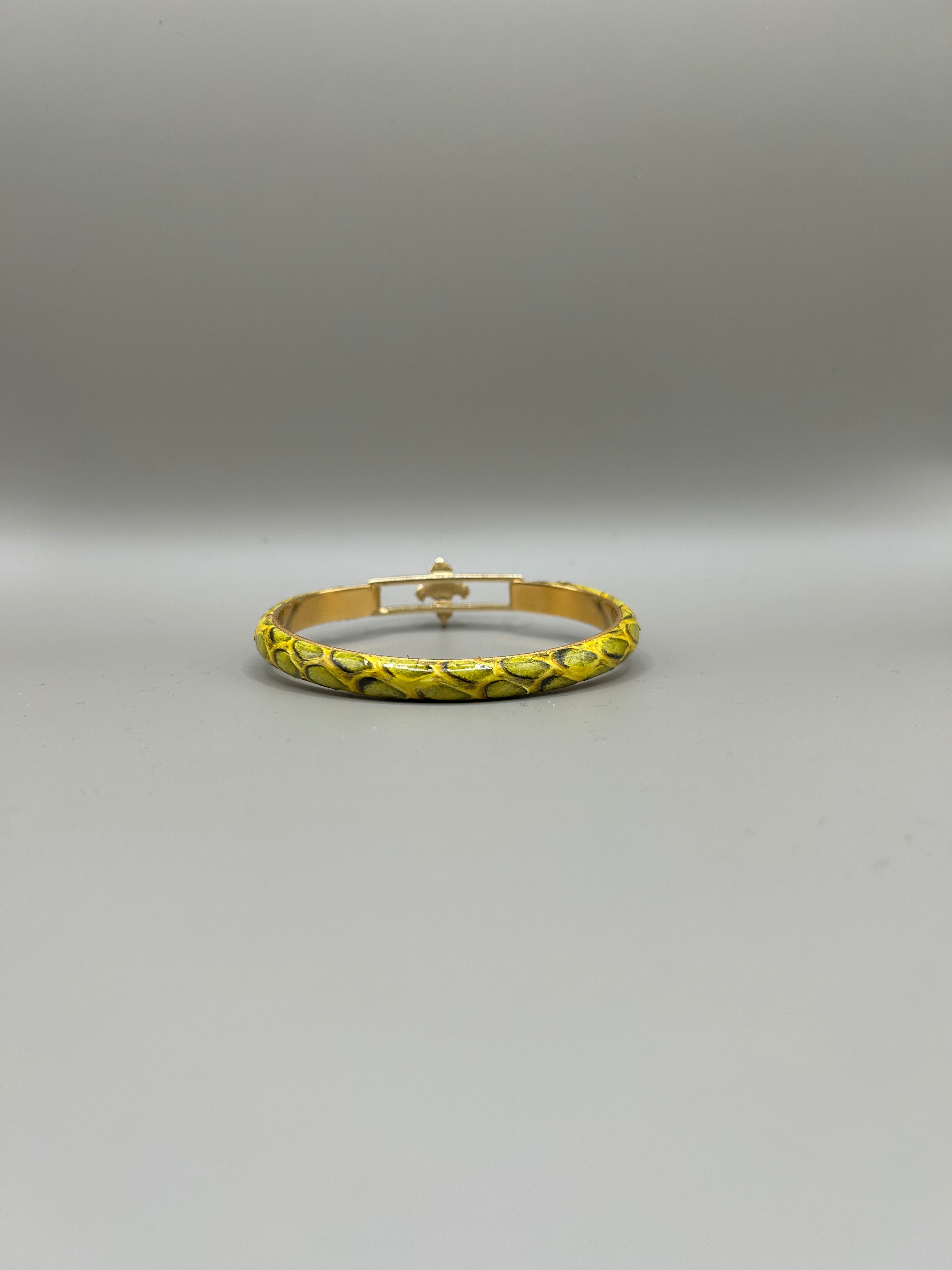 Braccialetto in pelle di serpente