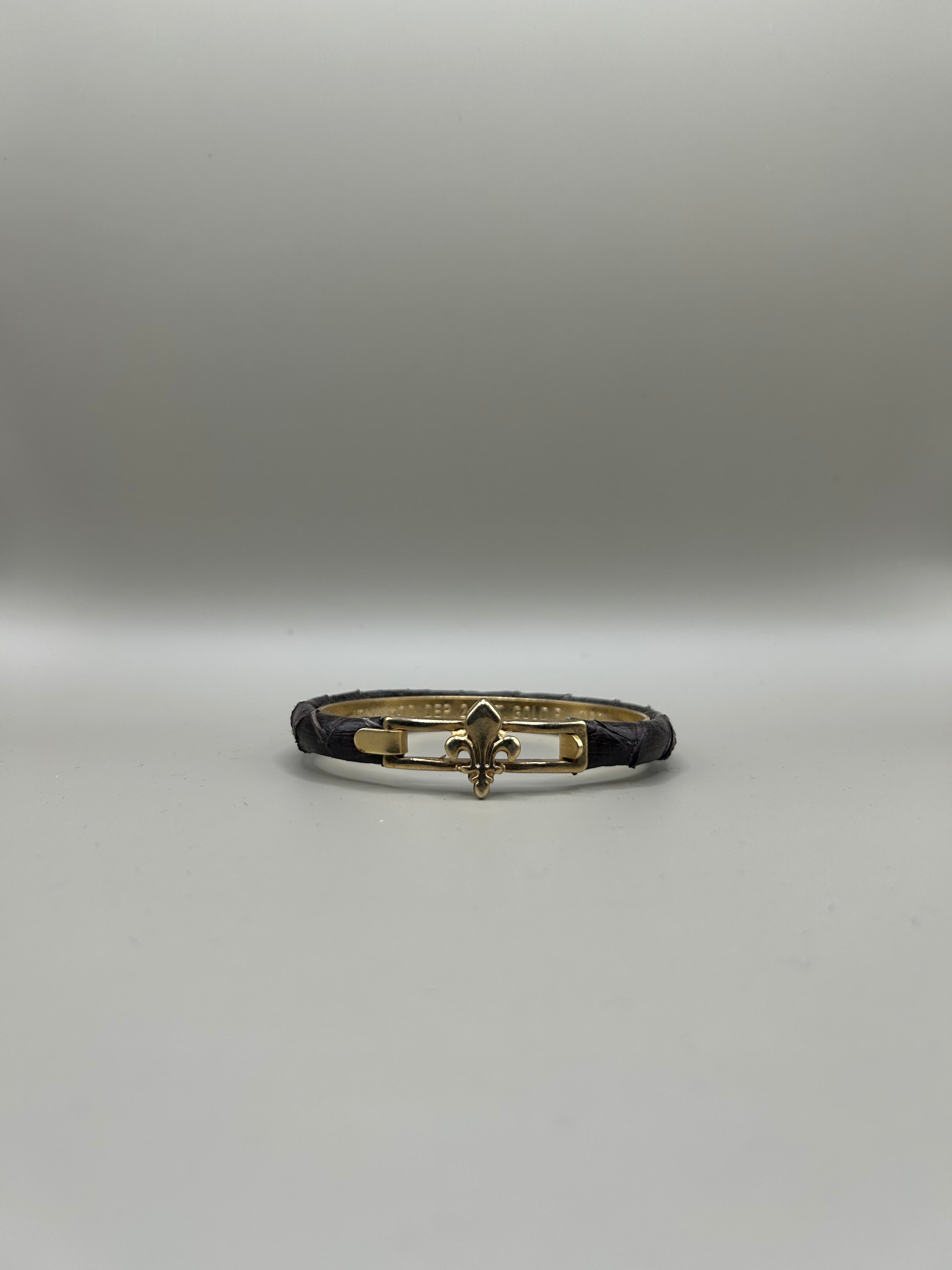 Braccialetto in pelle di serpente