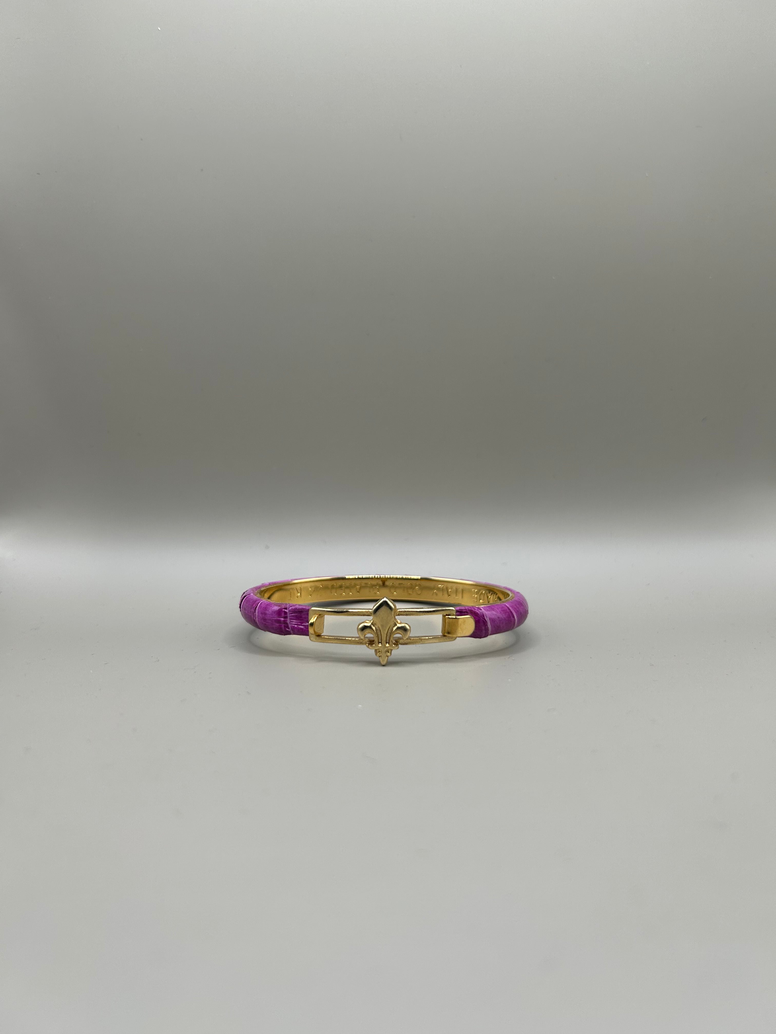 Braccialetto in pelle di serpente