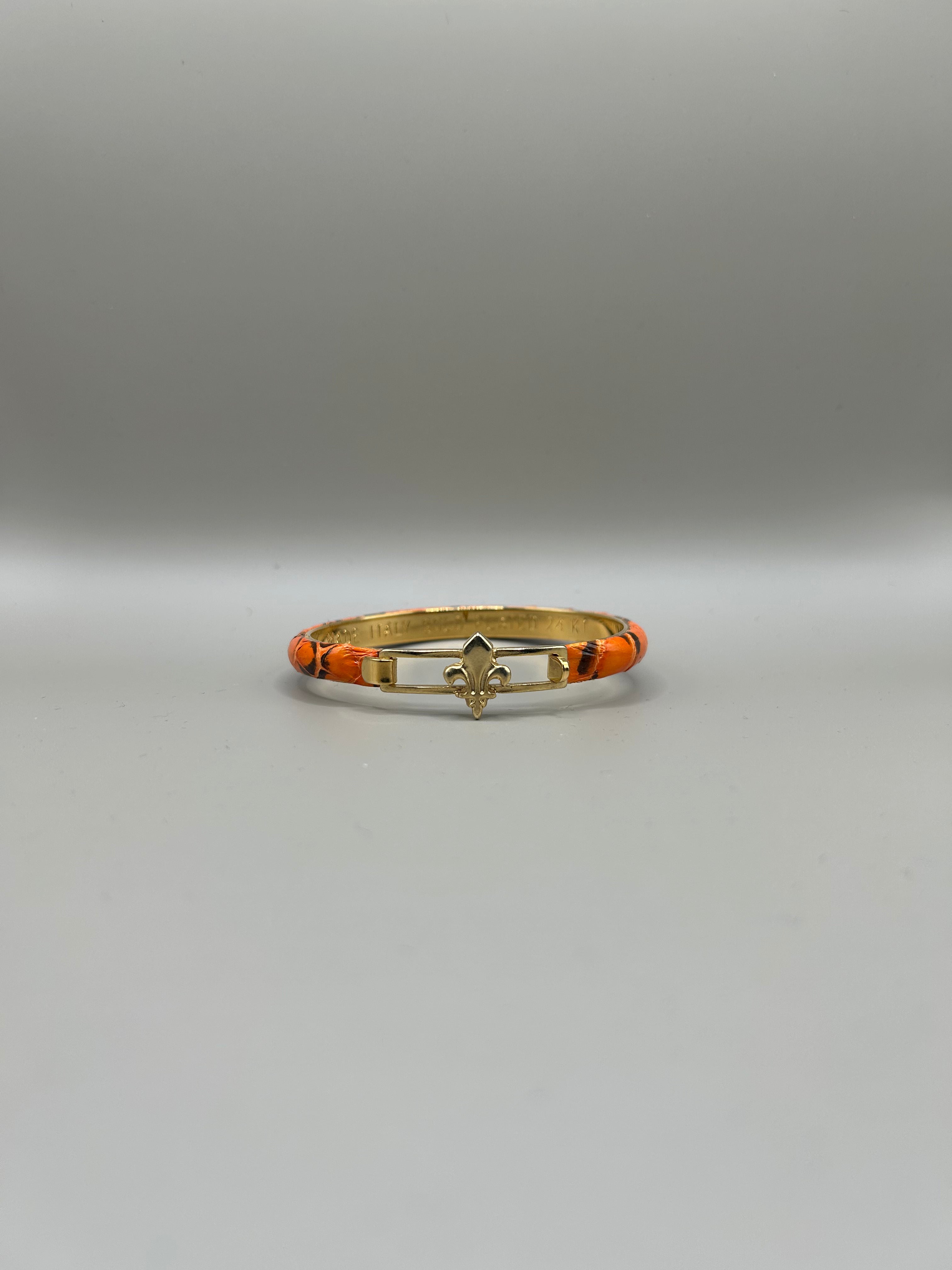Braccialetto in pelle di serpente