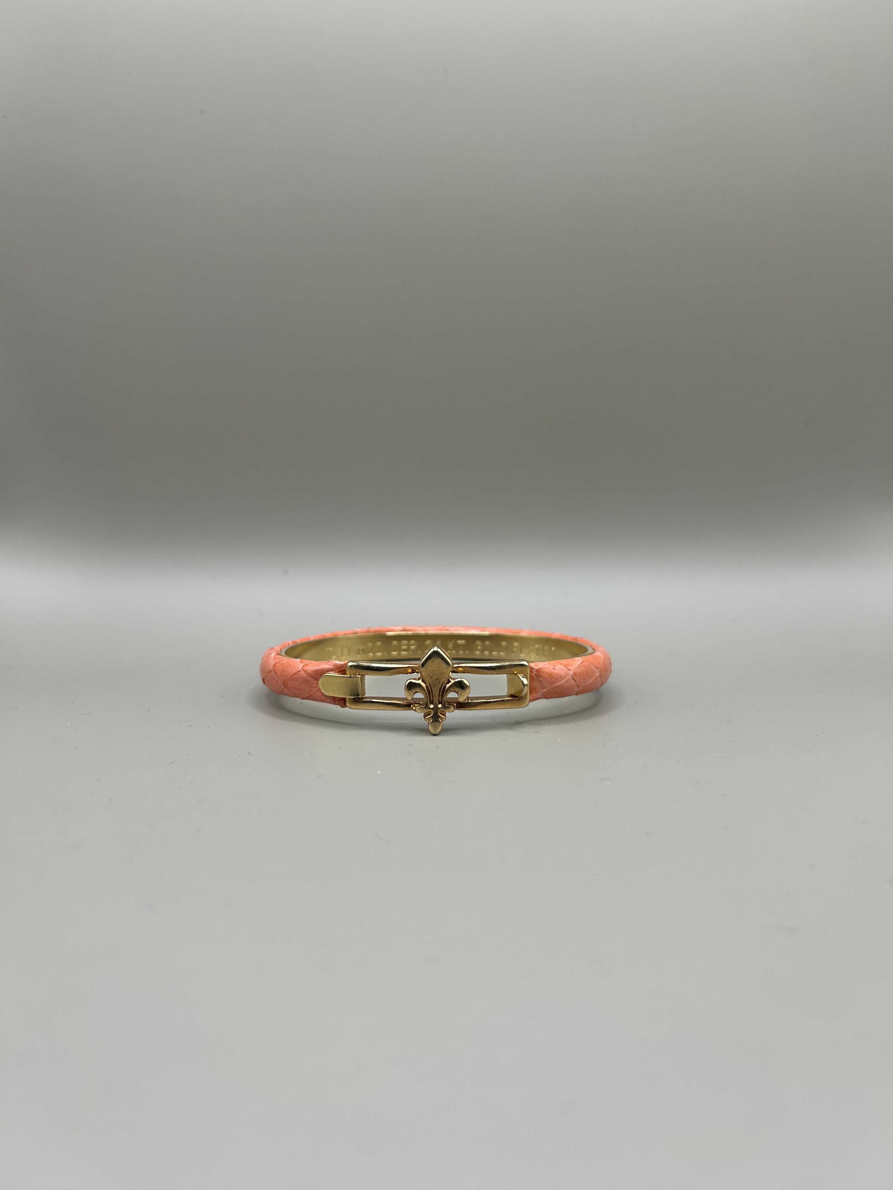Braccialetto in pelle di serpente