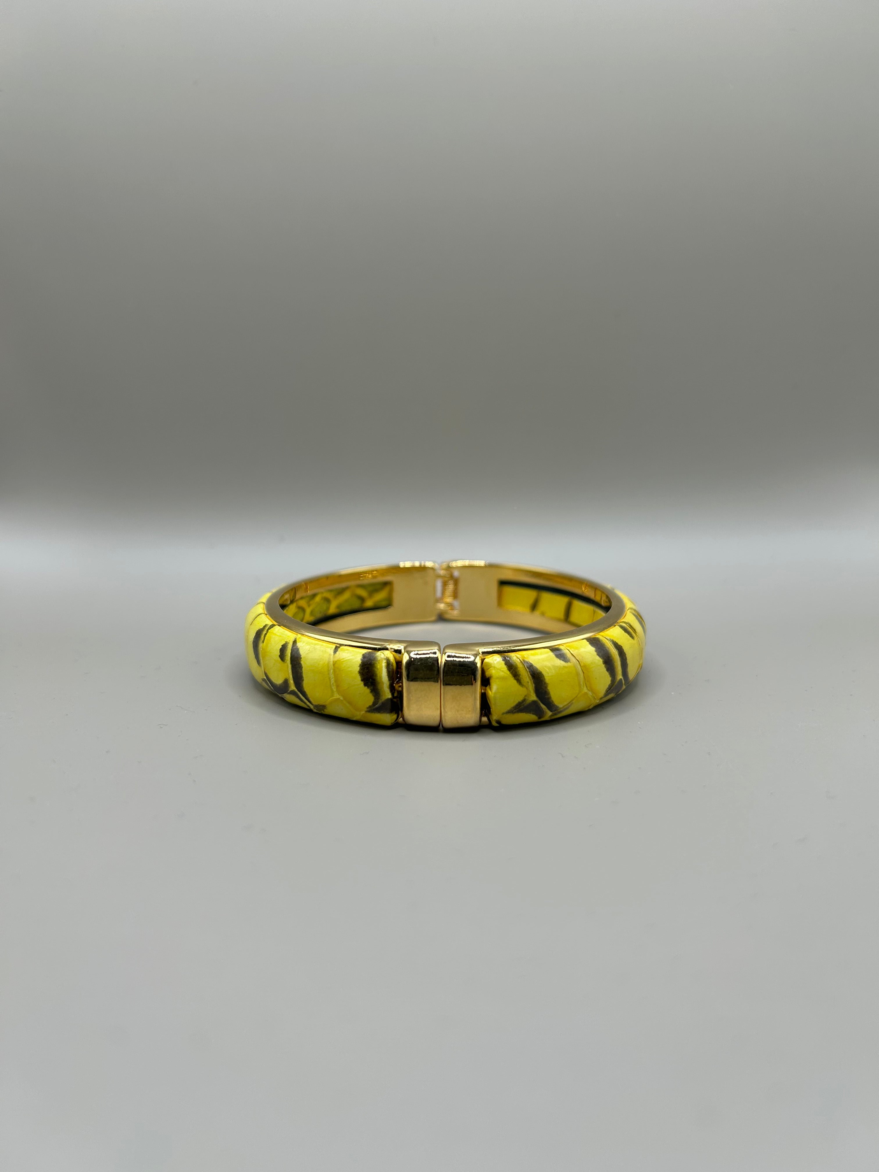 Braccialetto in pelle di serpente