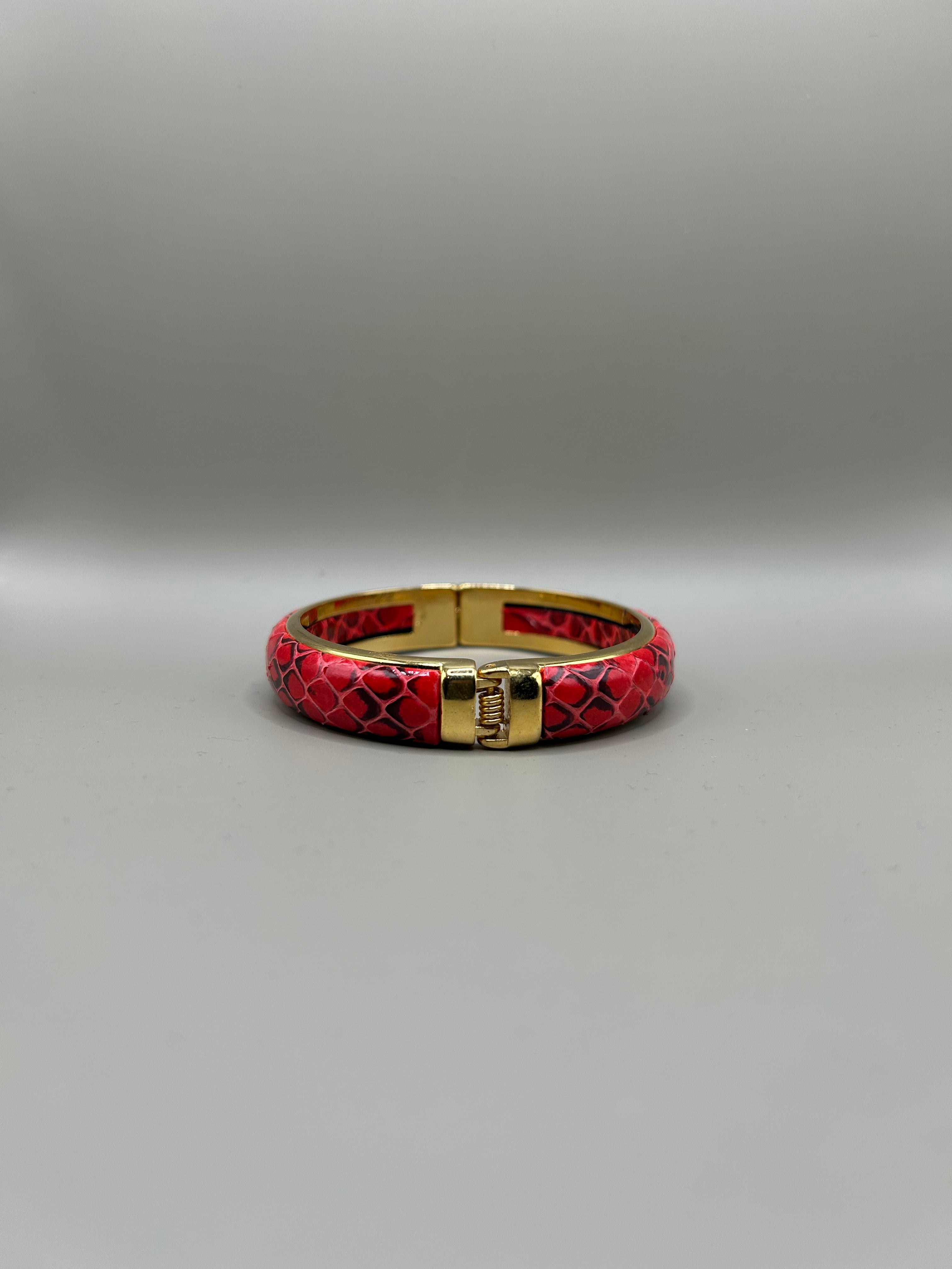 Braccialetto in pelle di serpente