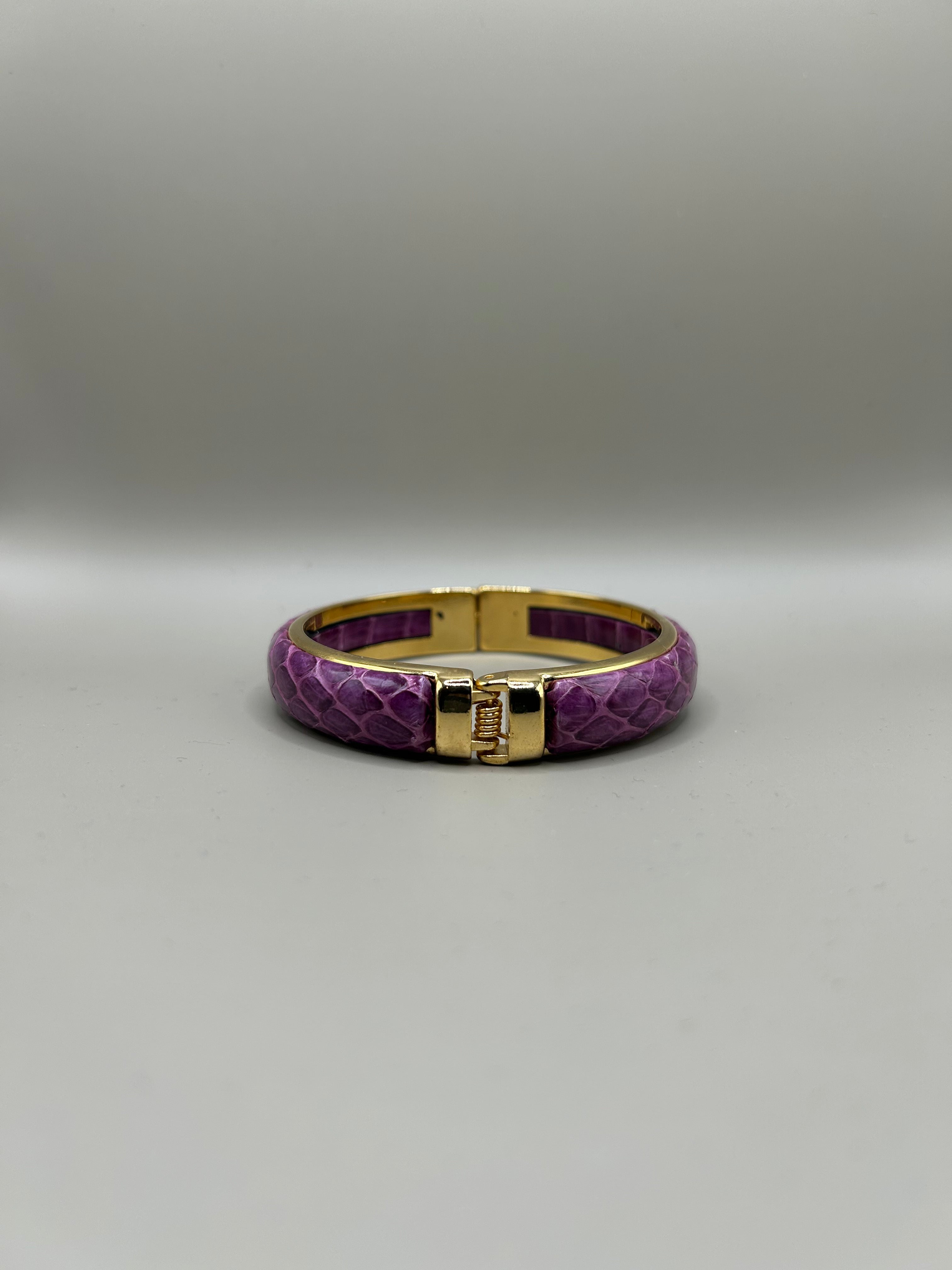 Braccialetto in pelle di serpente