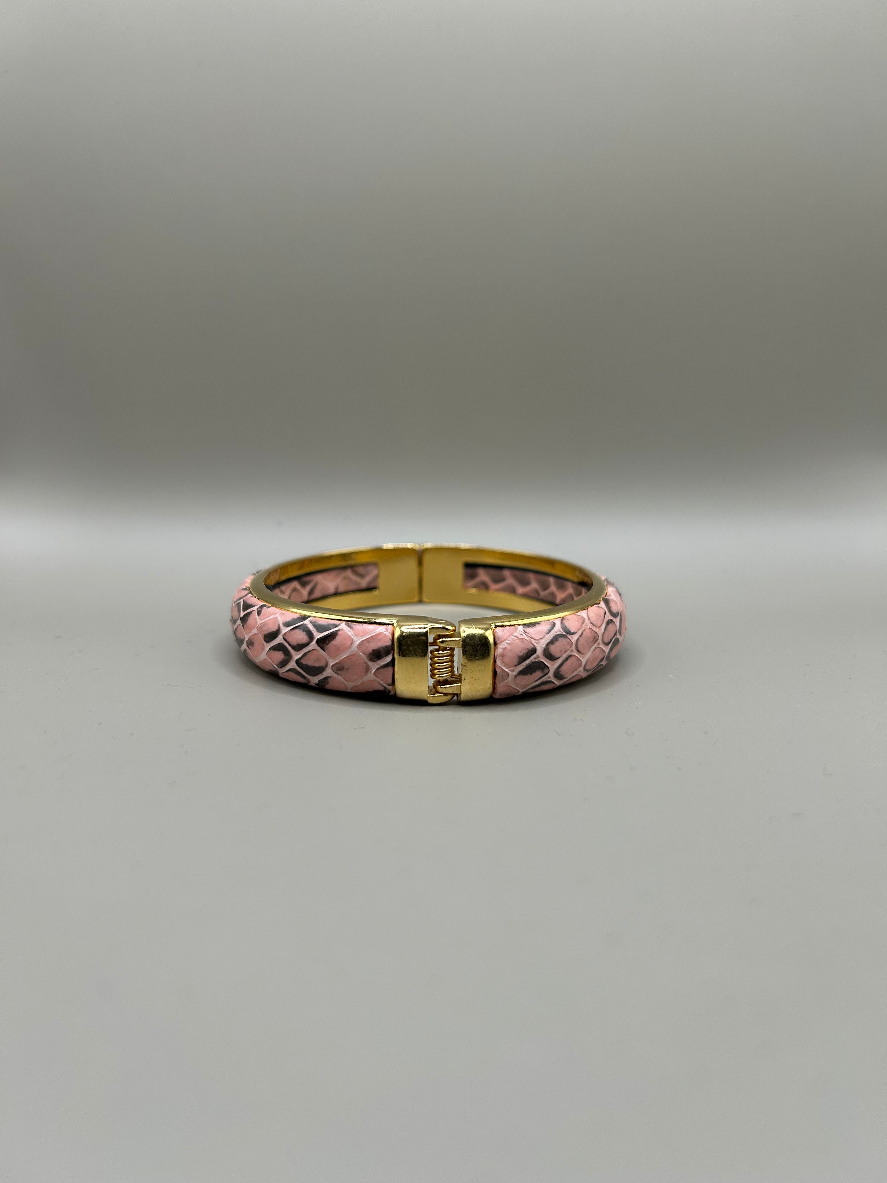 Braccialetto in pelle di serpente