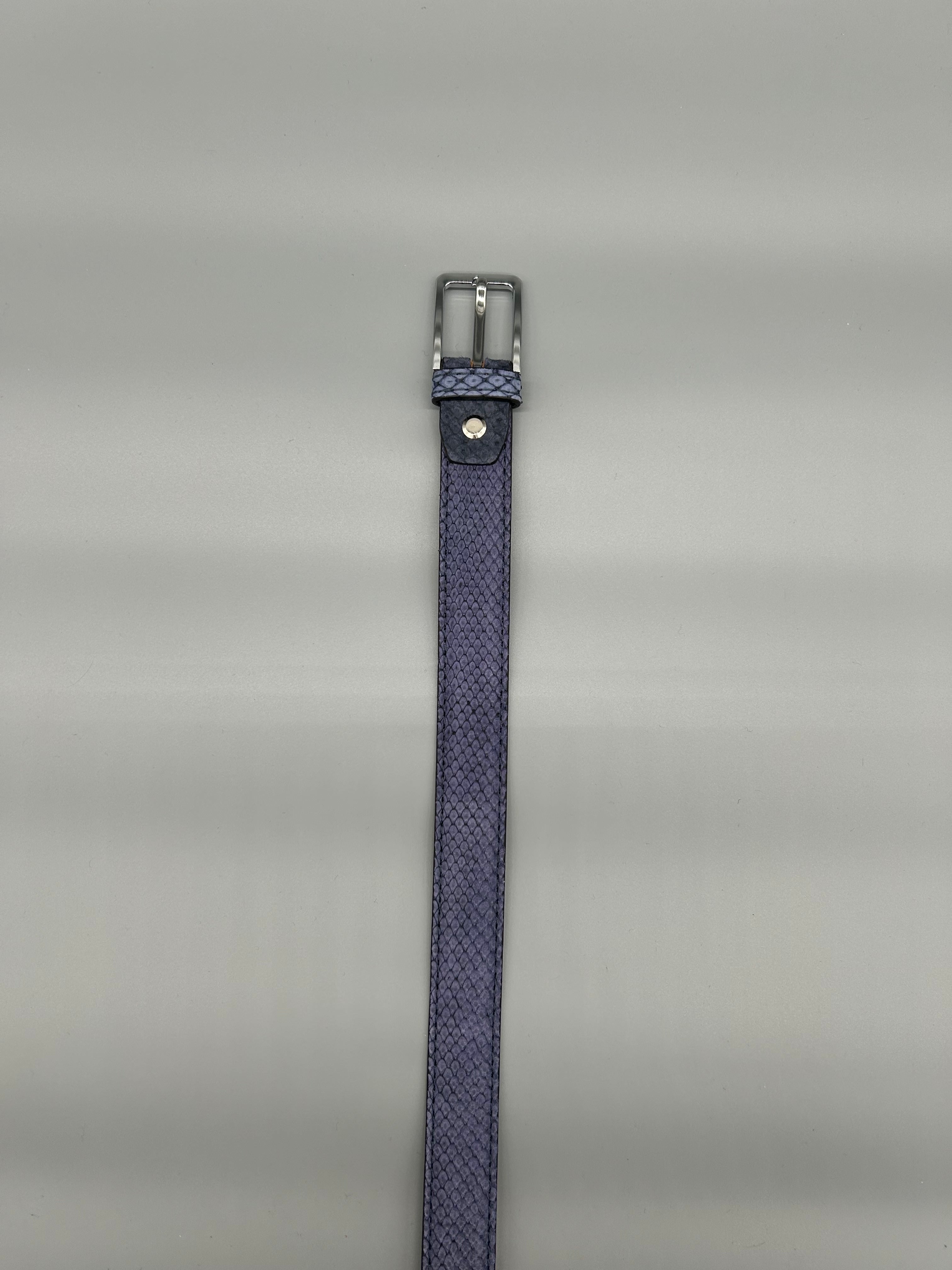 Cintura in pelle di pitone