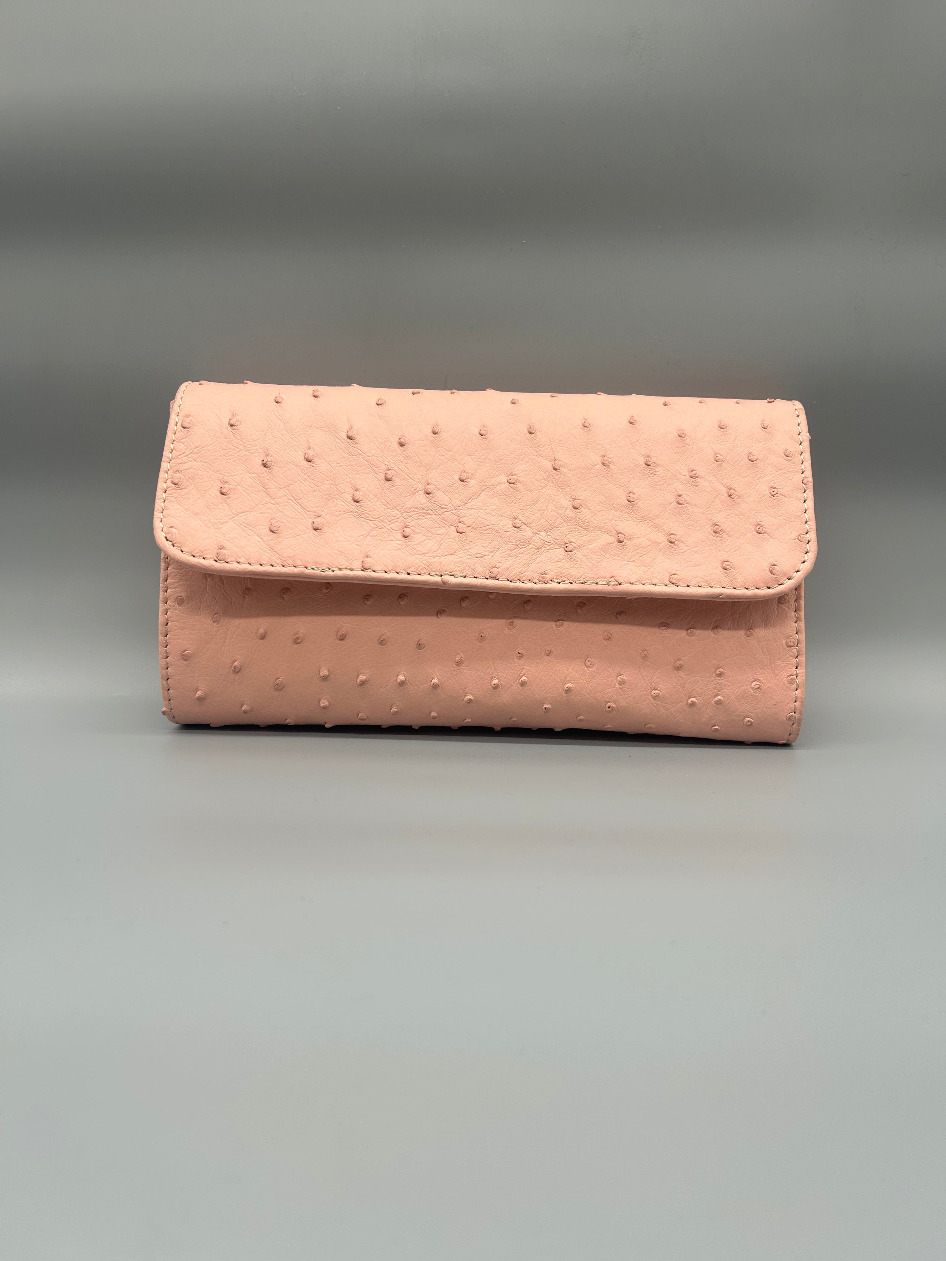 Borsa in pelle di struzzo