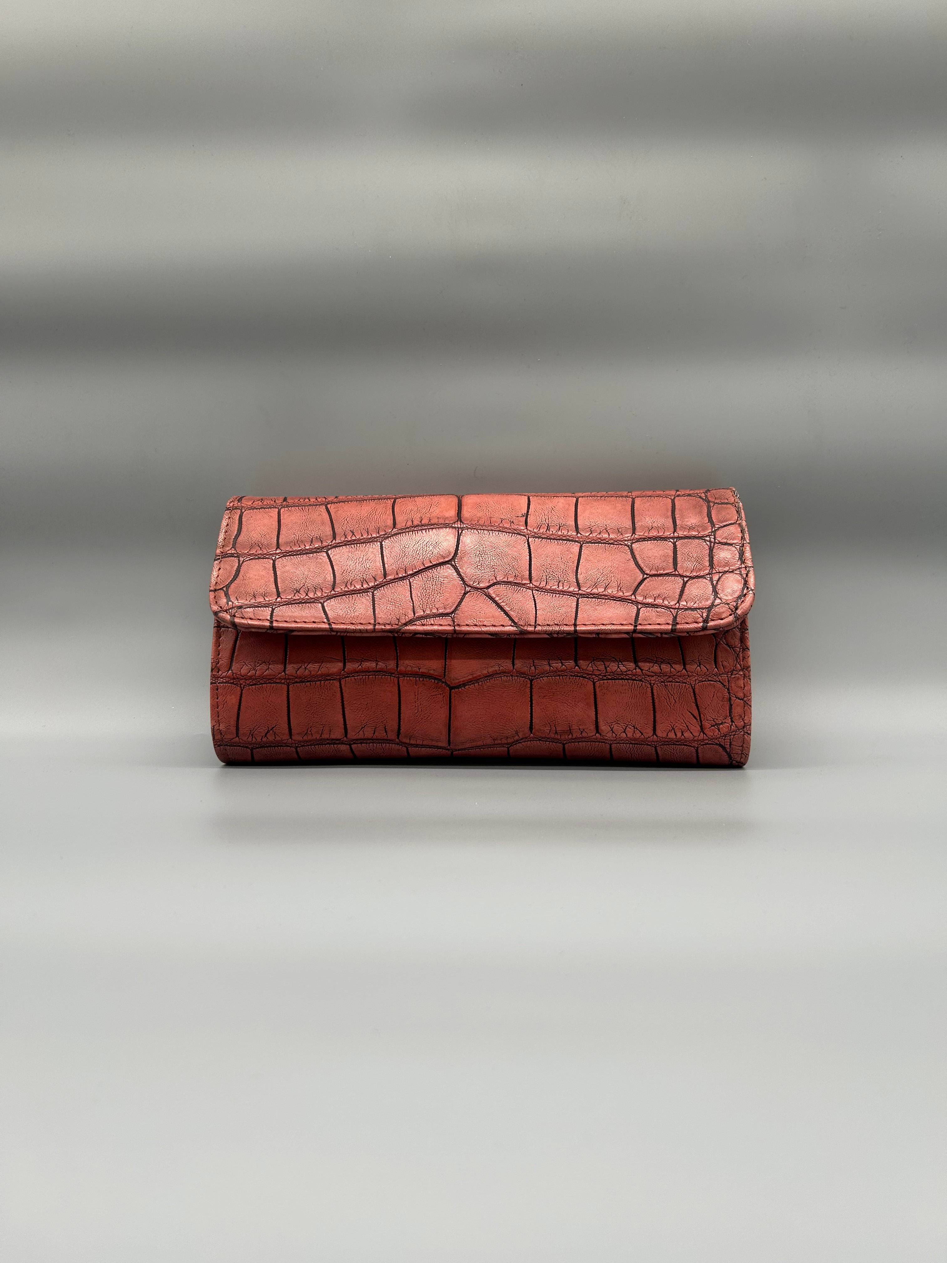 Borsa in pelle di coccodrillo