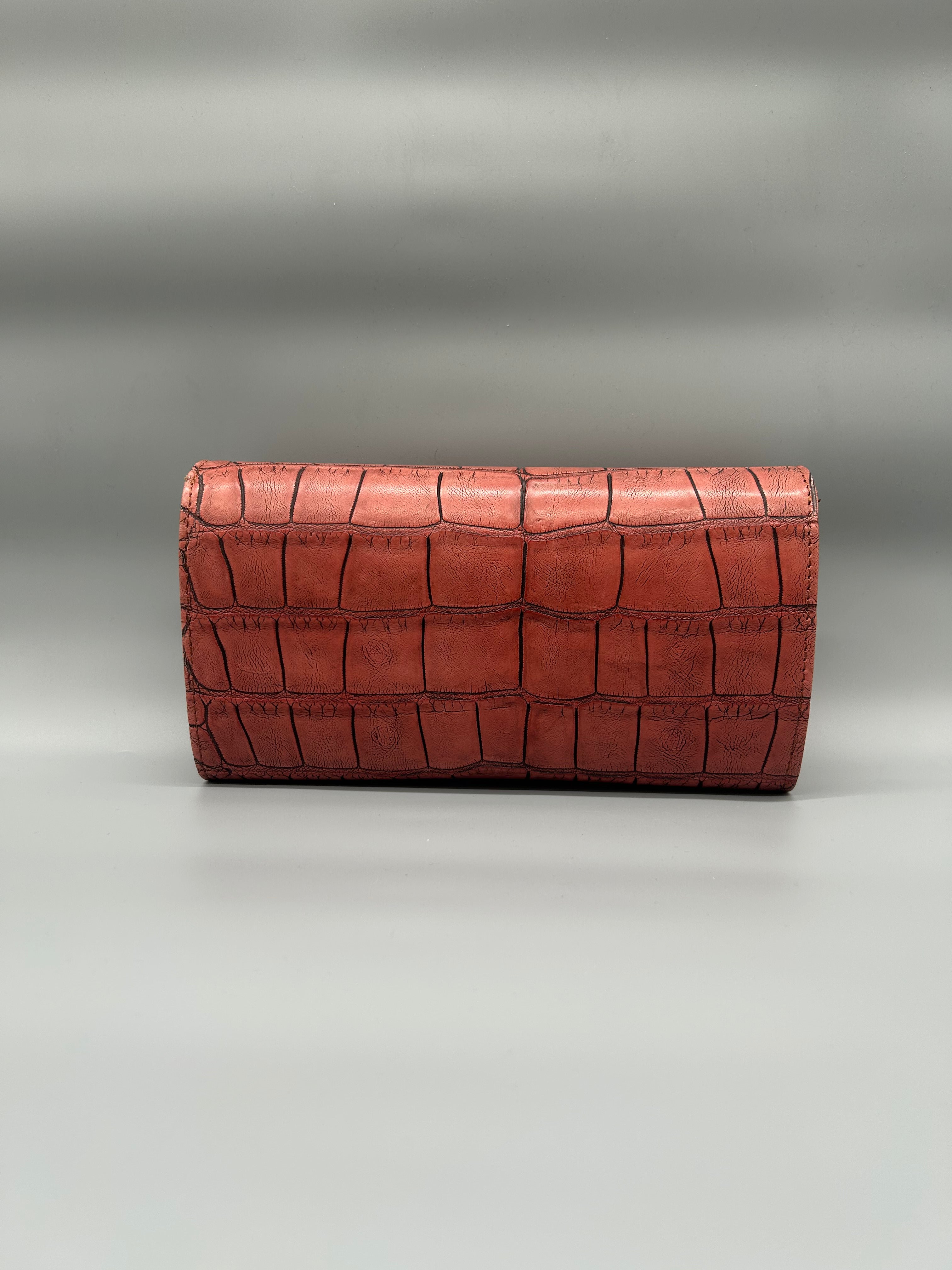 Borsa in pelle di coccodrillo