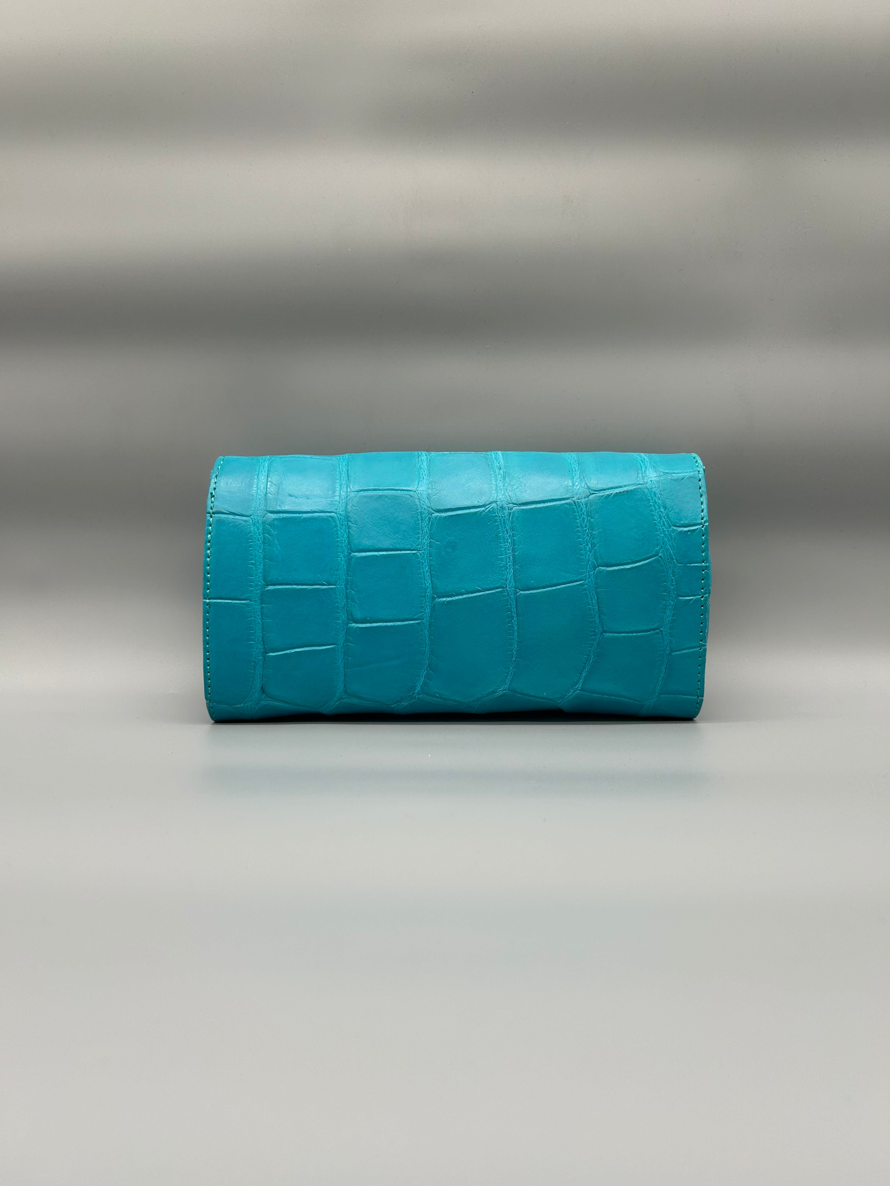 Borsa in pelle di coccodrillo