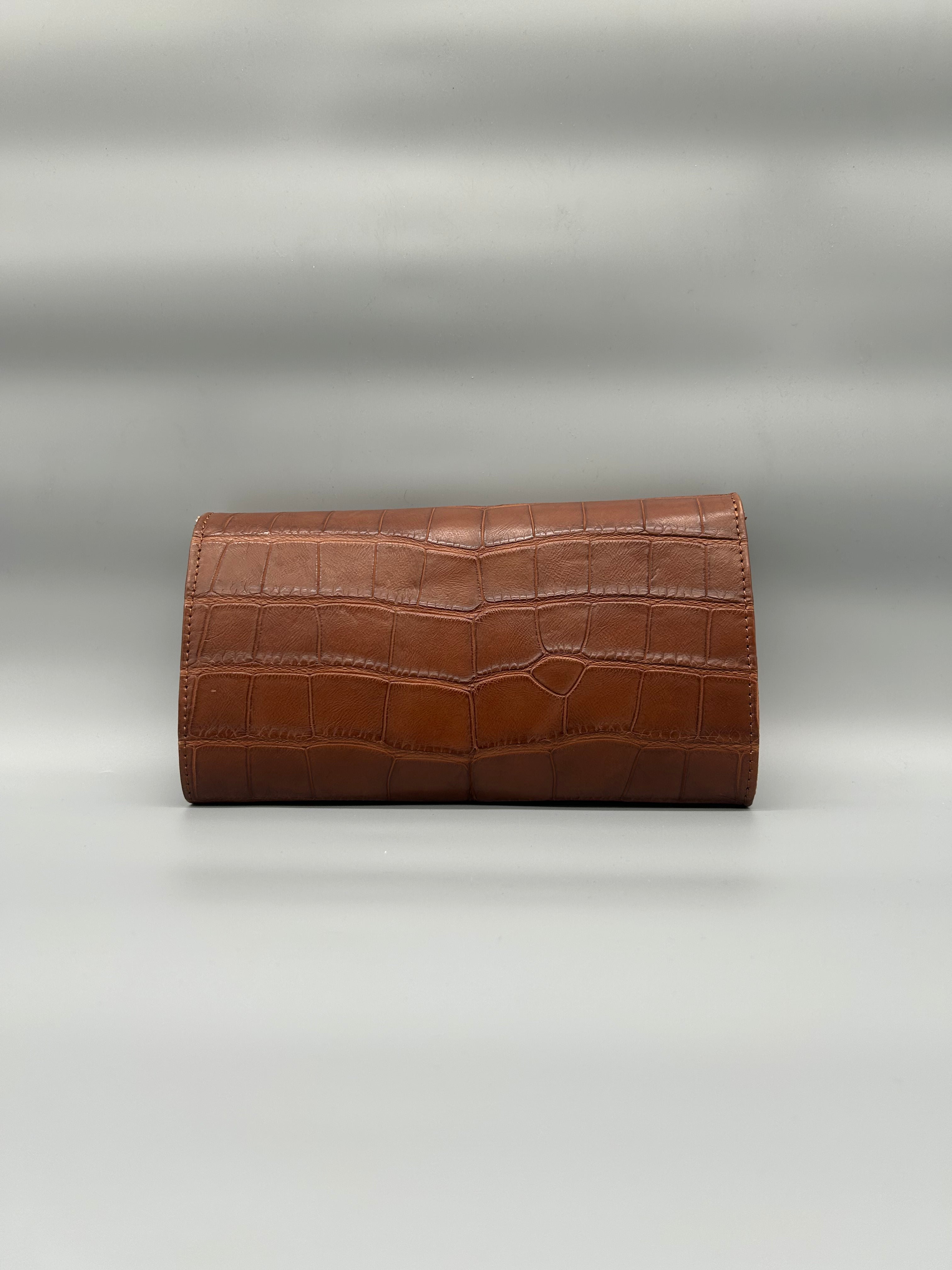 Borsa in pelle di coccodrillo