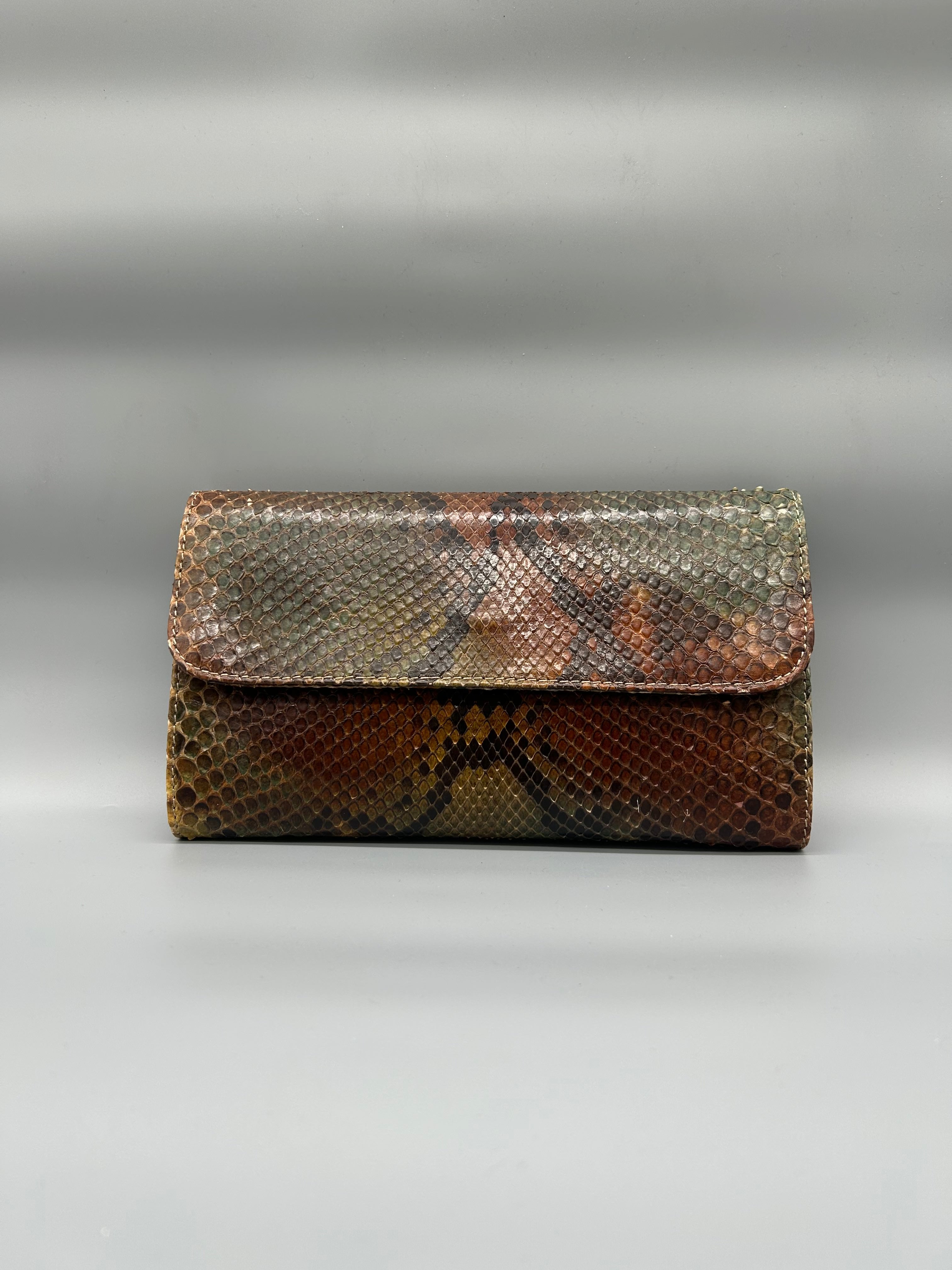Borsa in pelle di pitone
