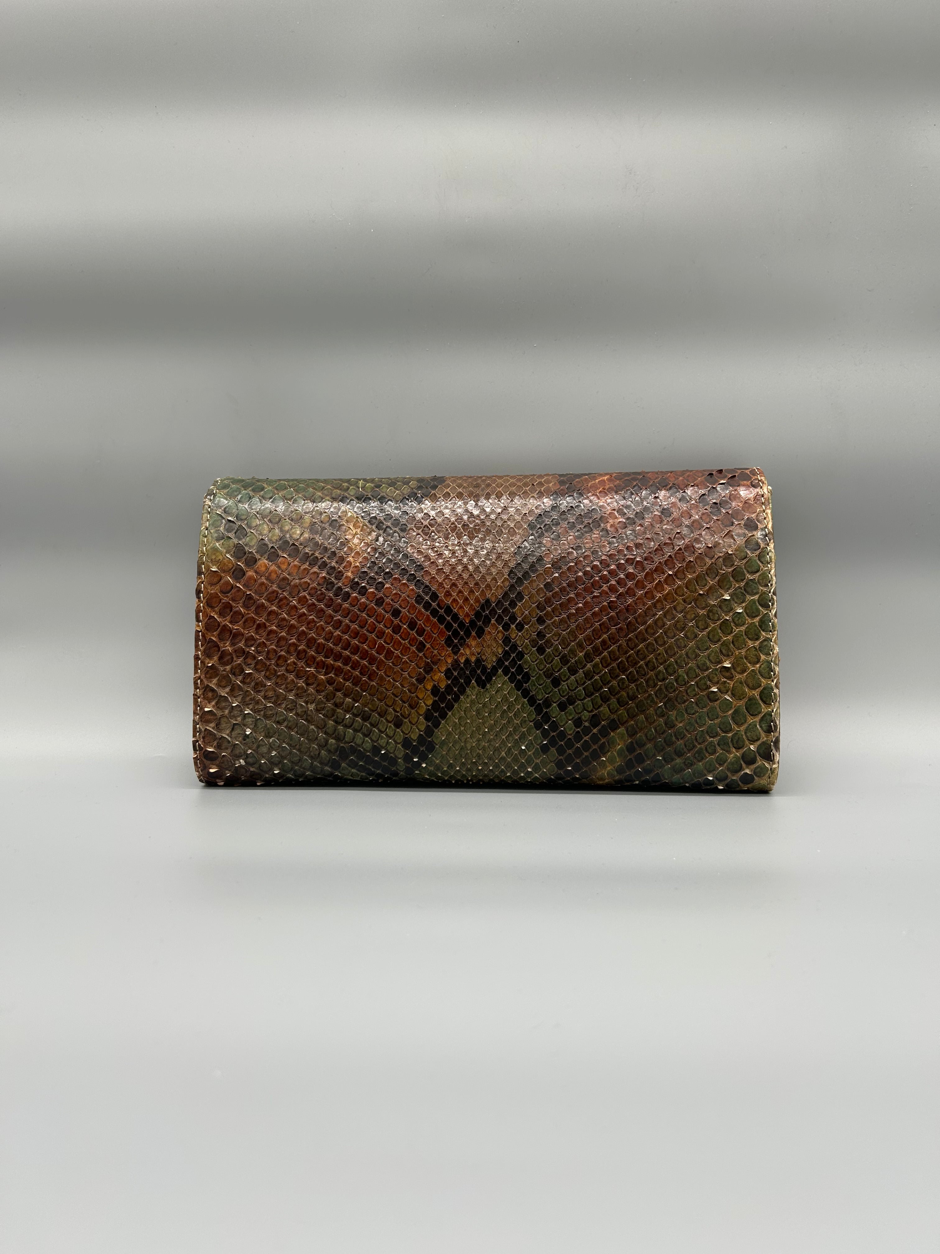 Borsa in pelle di pitone