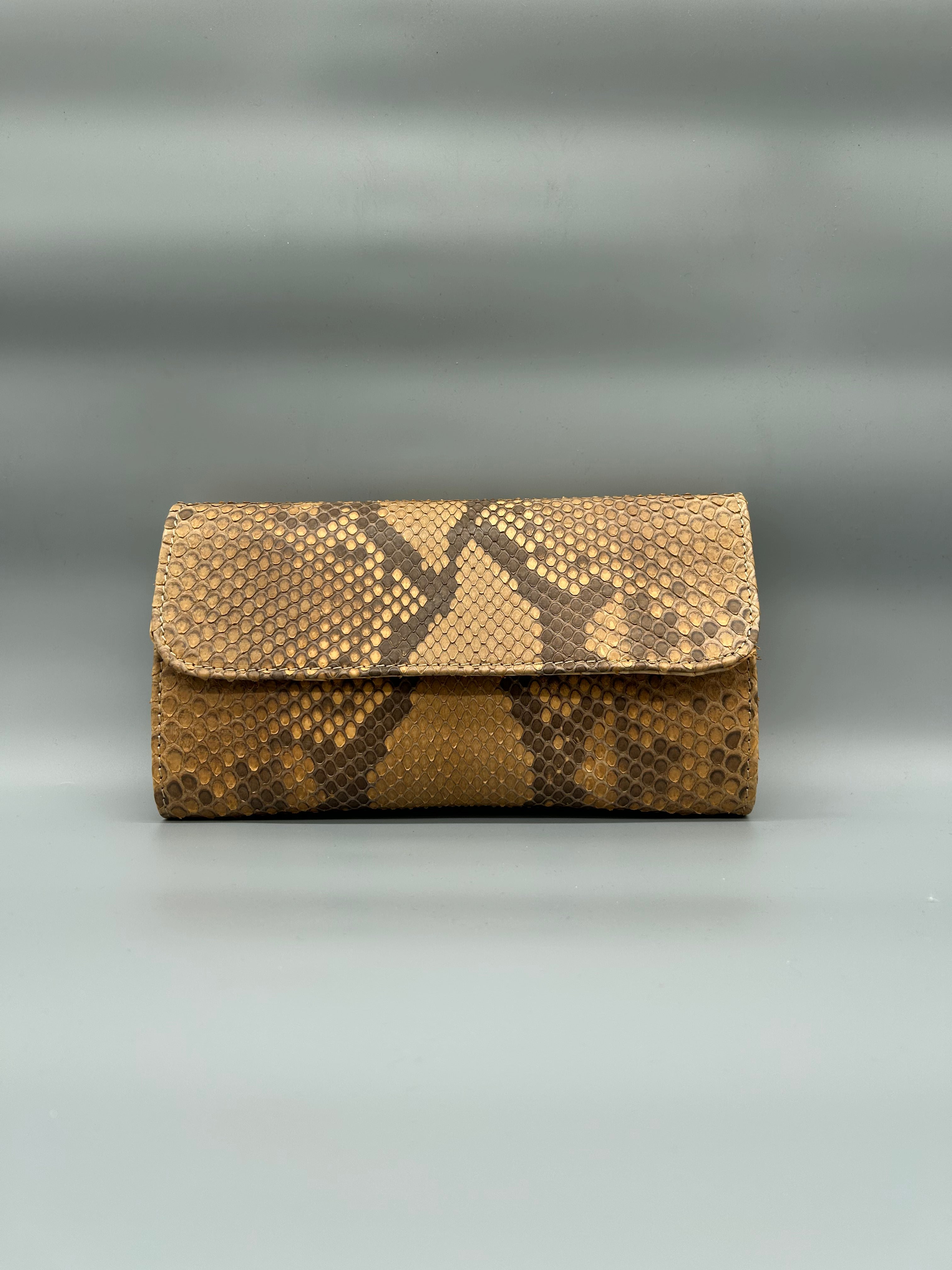 Borsa in pelle di pitone