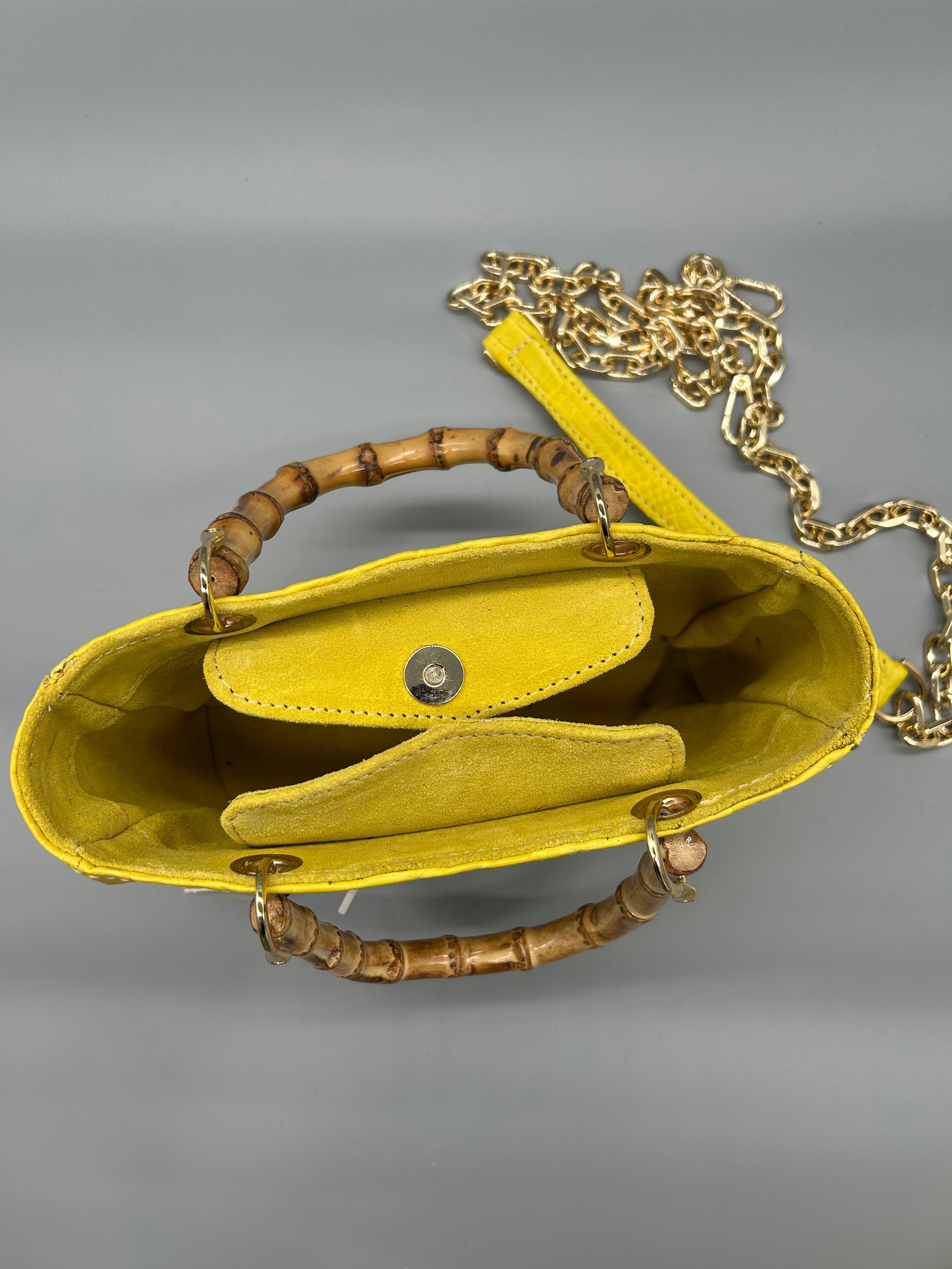 Borsa in pelle di coccodrillo
