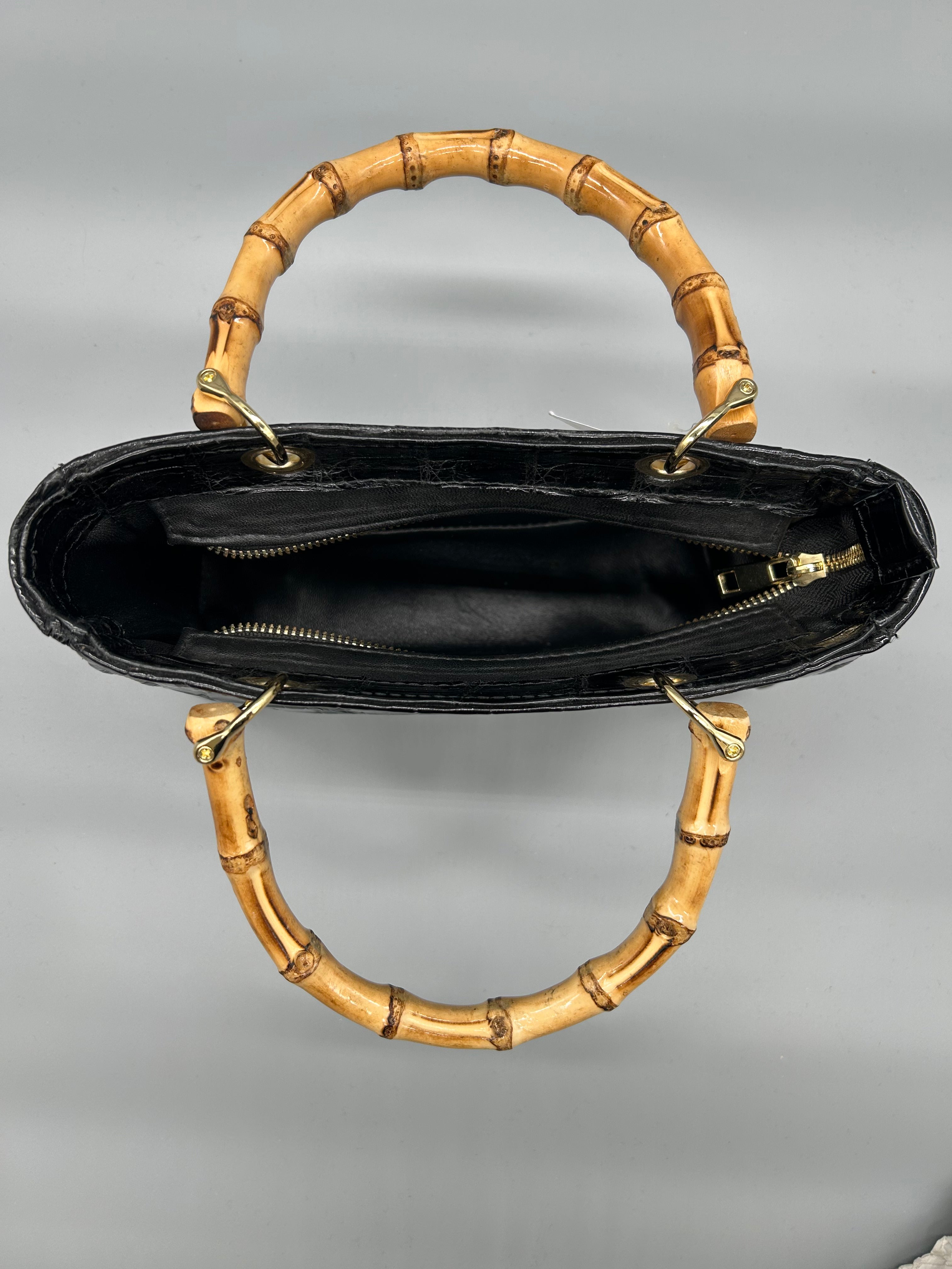 Borsa in pelle di coccodrillo
