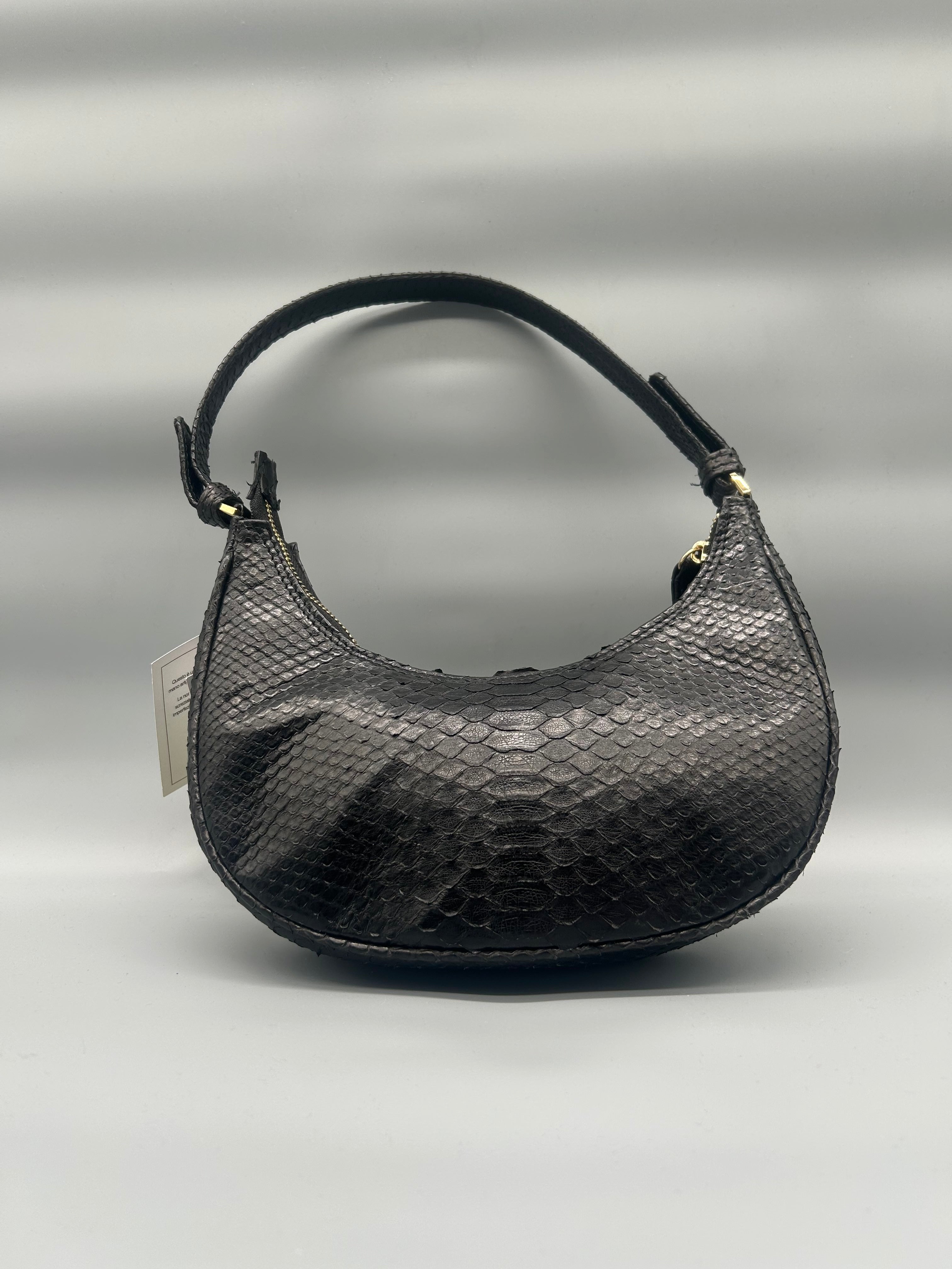 Borsa in pelle di pitone