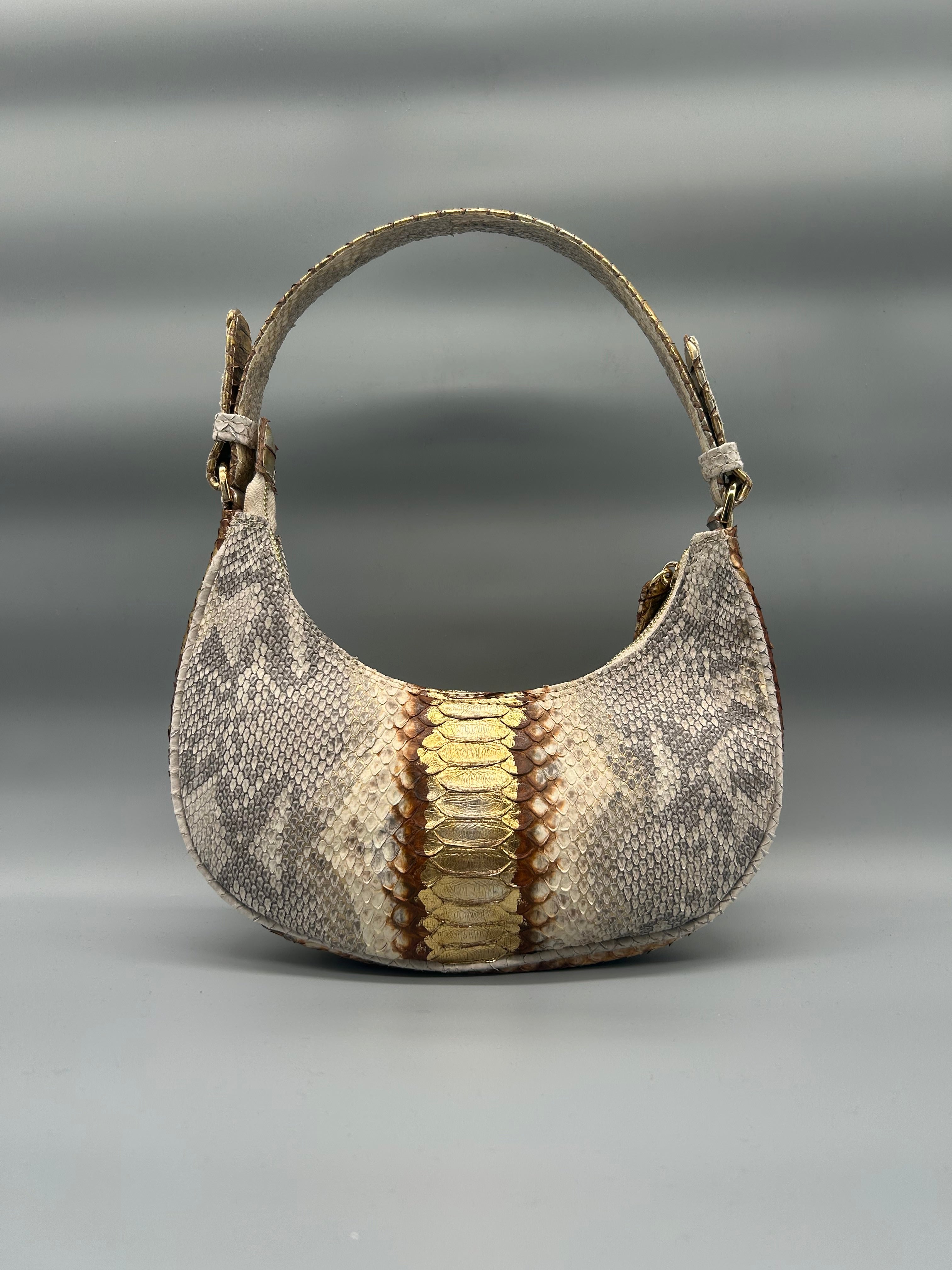 Borsa in pelle di pitone