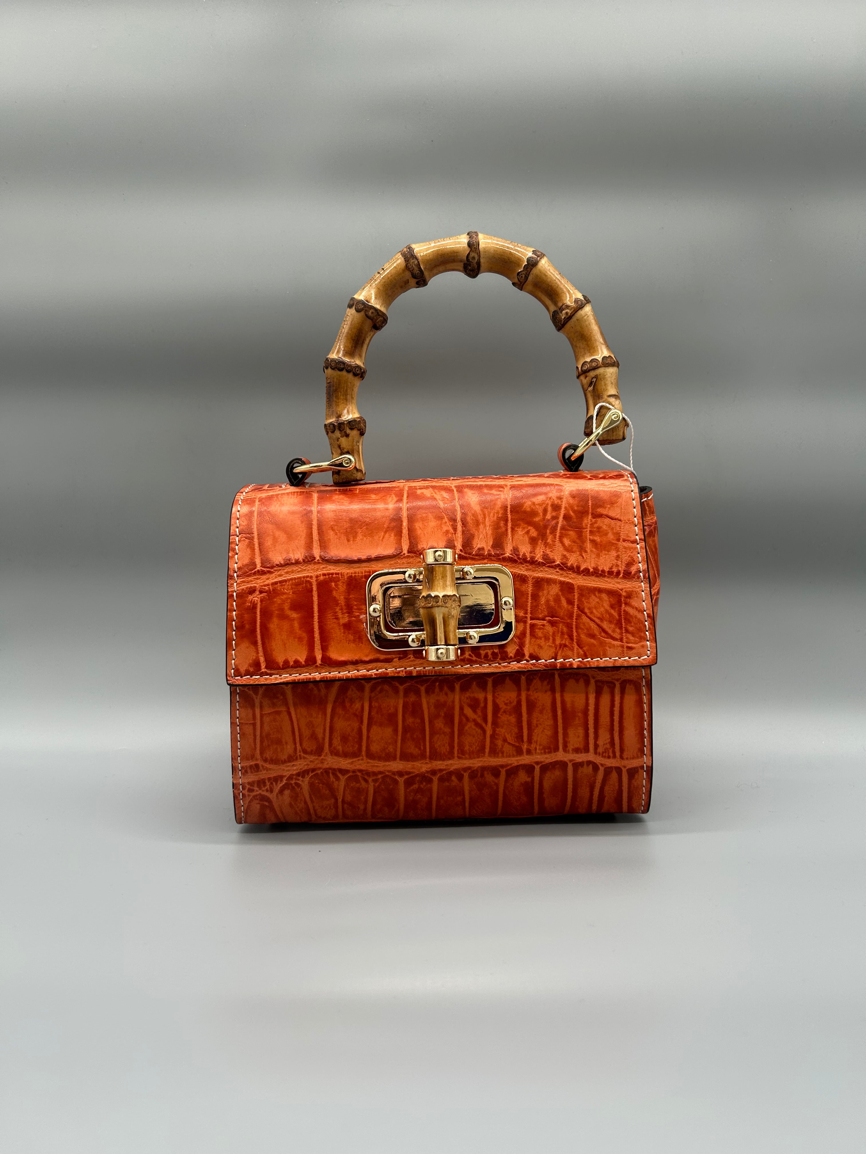 Borsa in pelle di coccodrillo