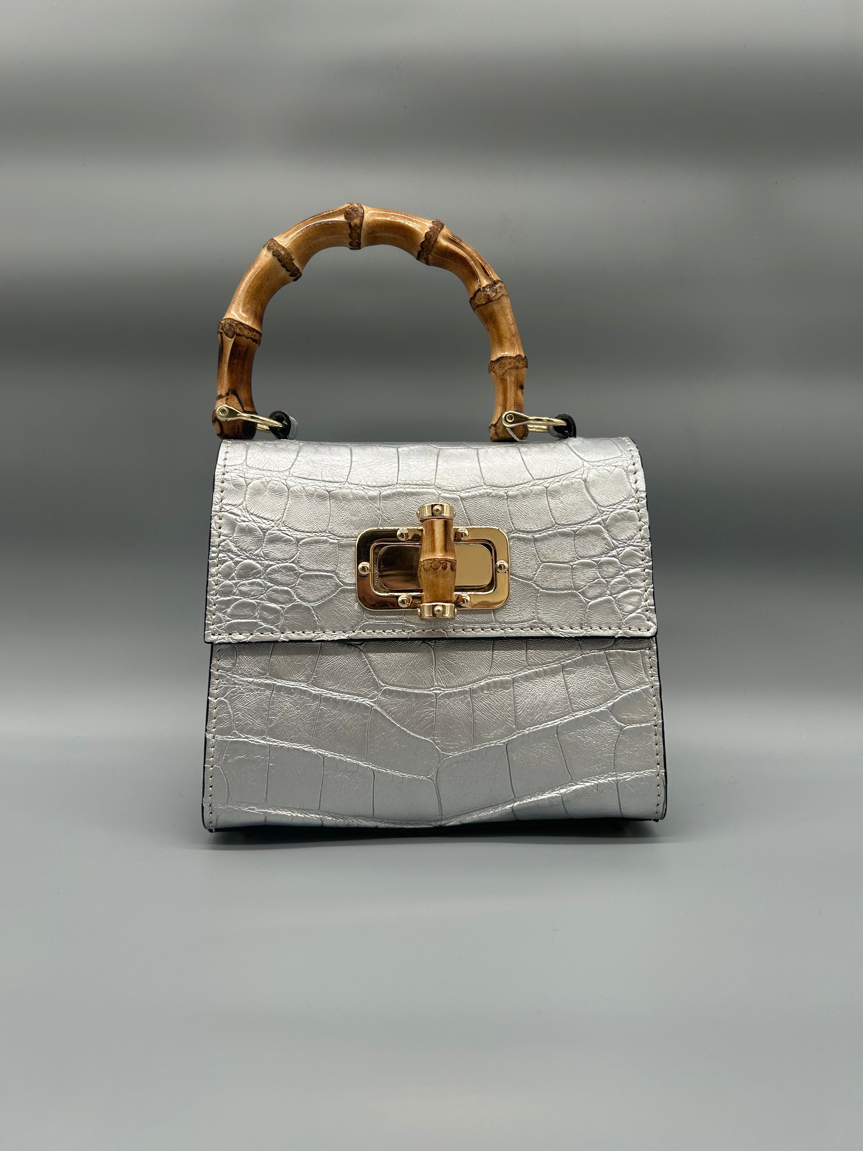 Borsa in pelle di coccodrillo