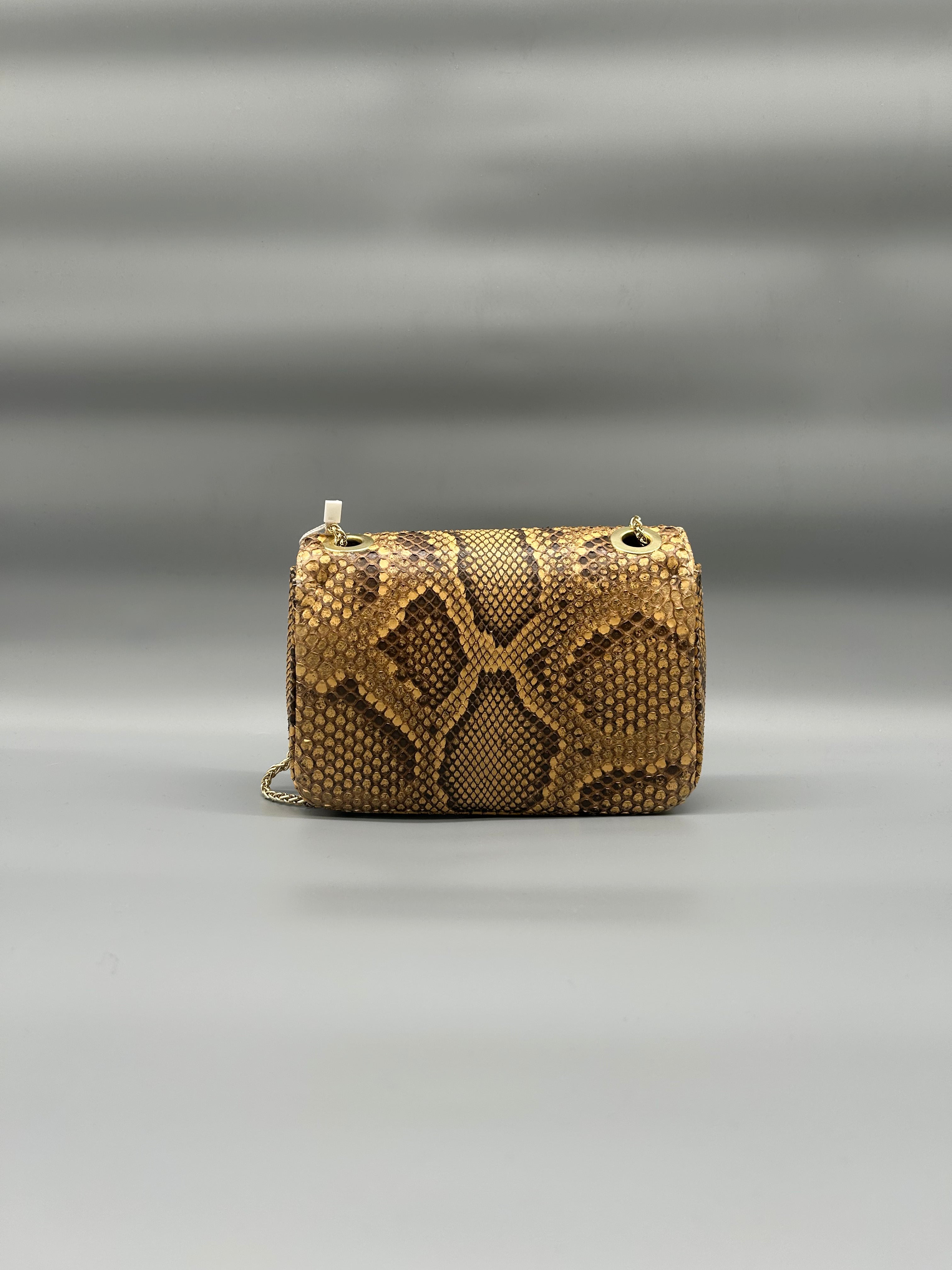 Borsa in pelle di pitone