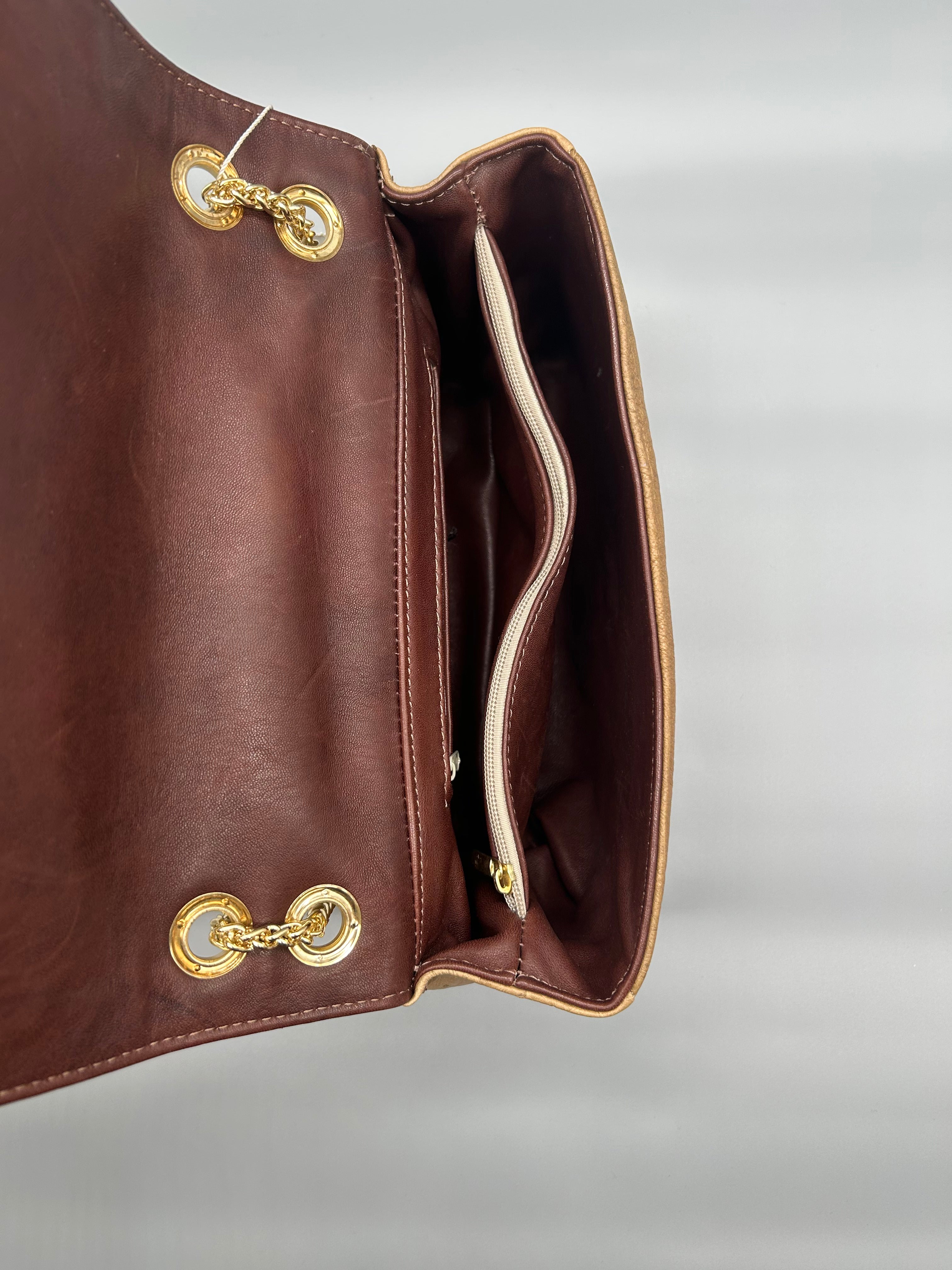 Borsa in pelle di struzzo