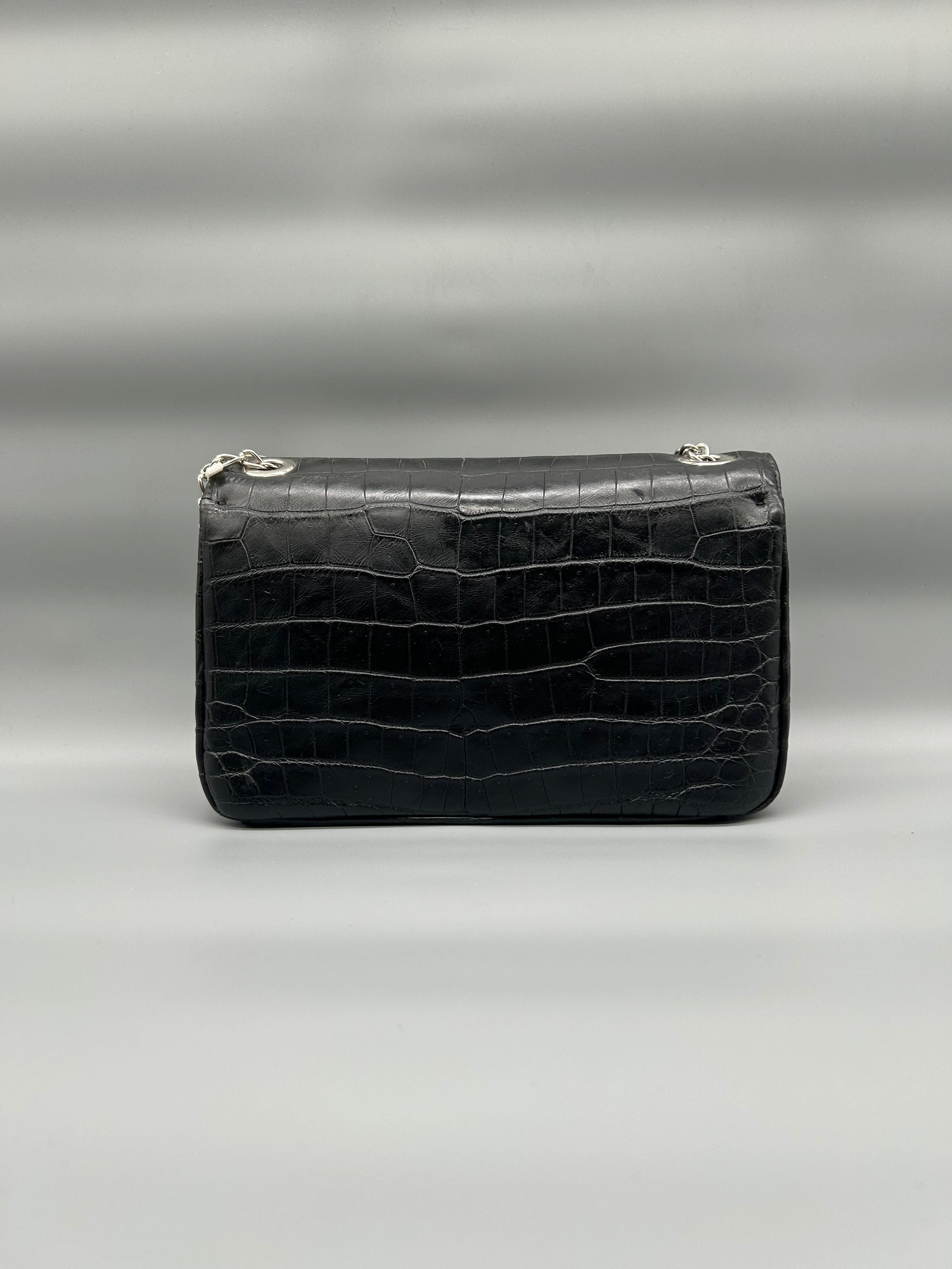 Borsa in pelle di coccodrillo