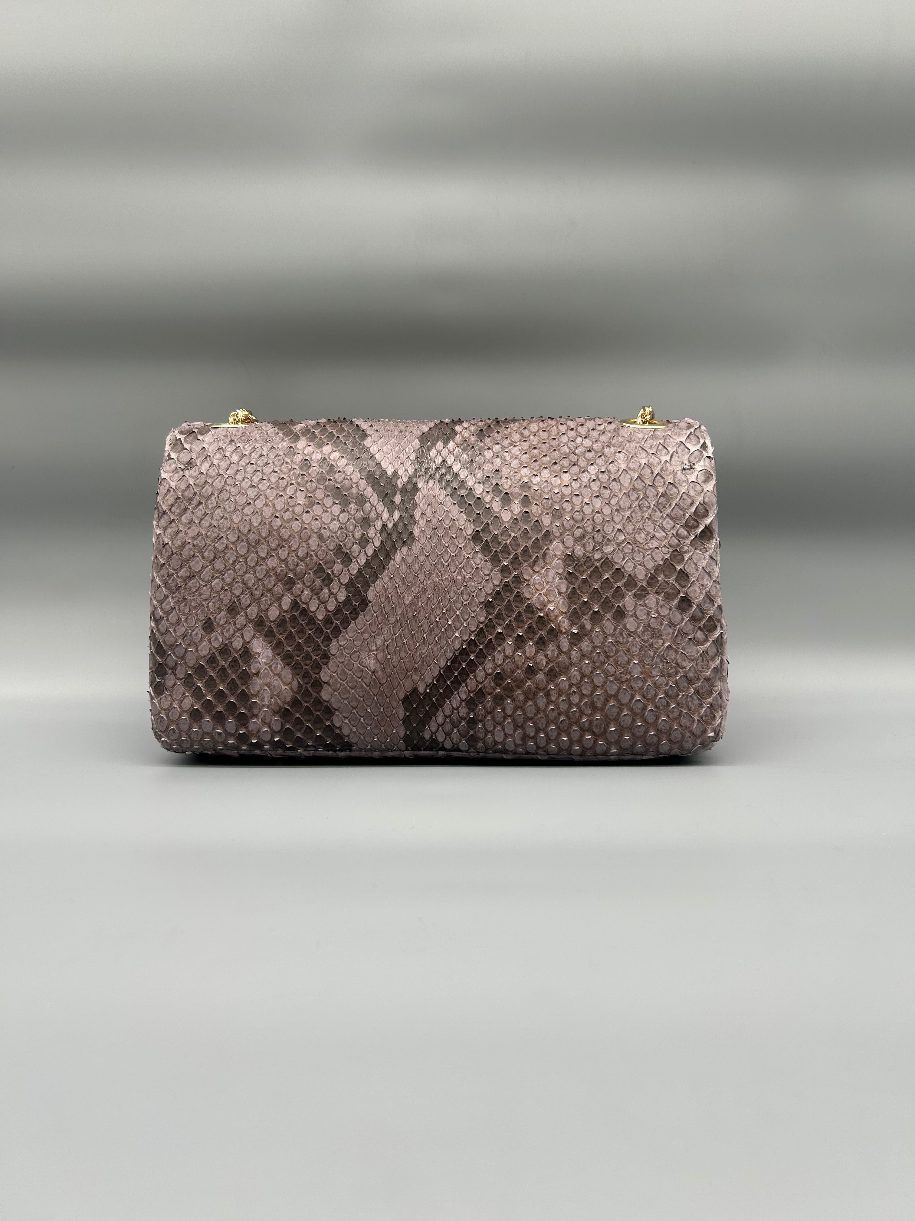 Borsa in pelle di pitone