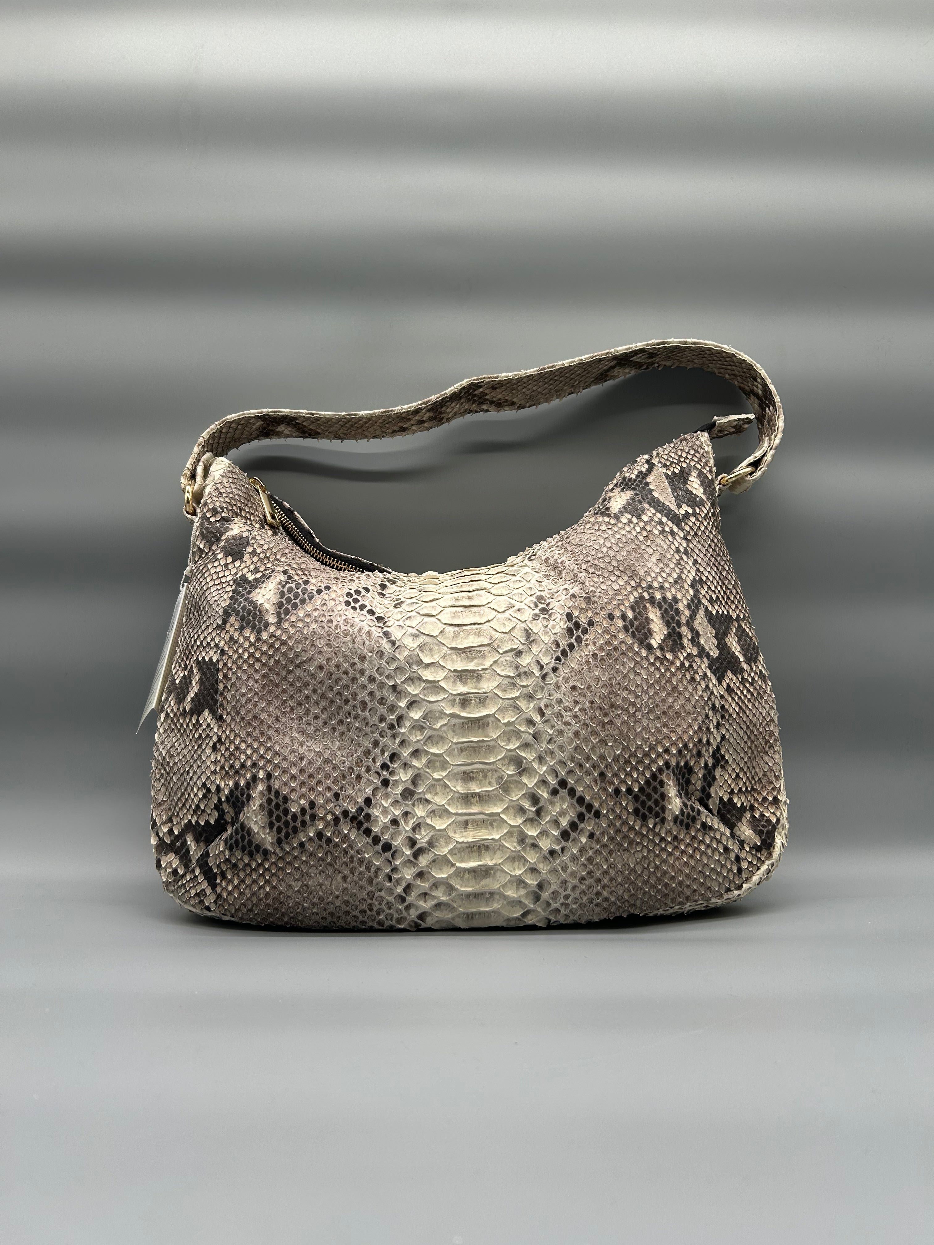 Borsa in pelle di pitone