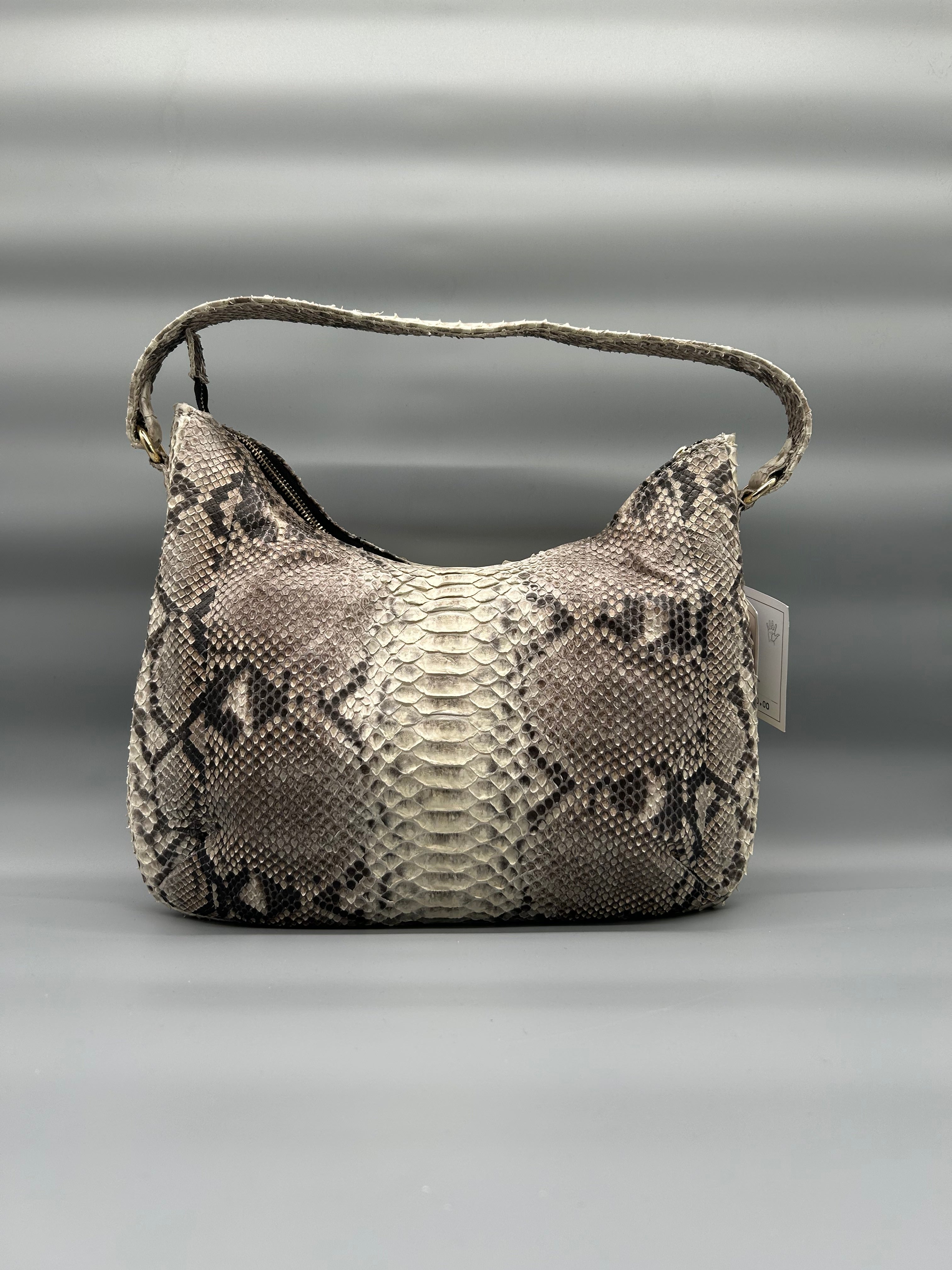 Borsa in pelle di pitone
