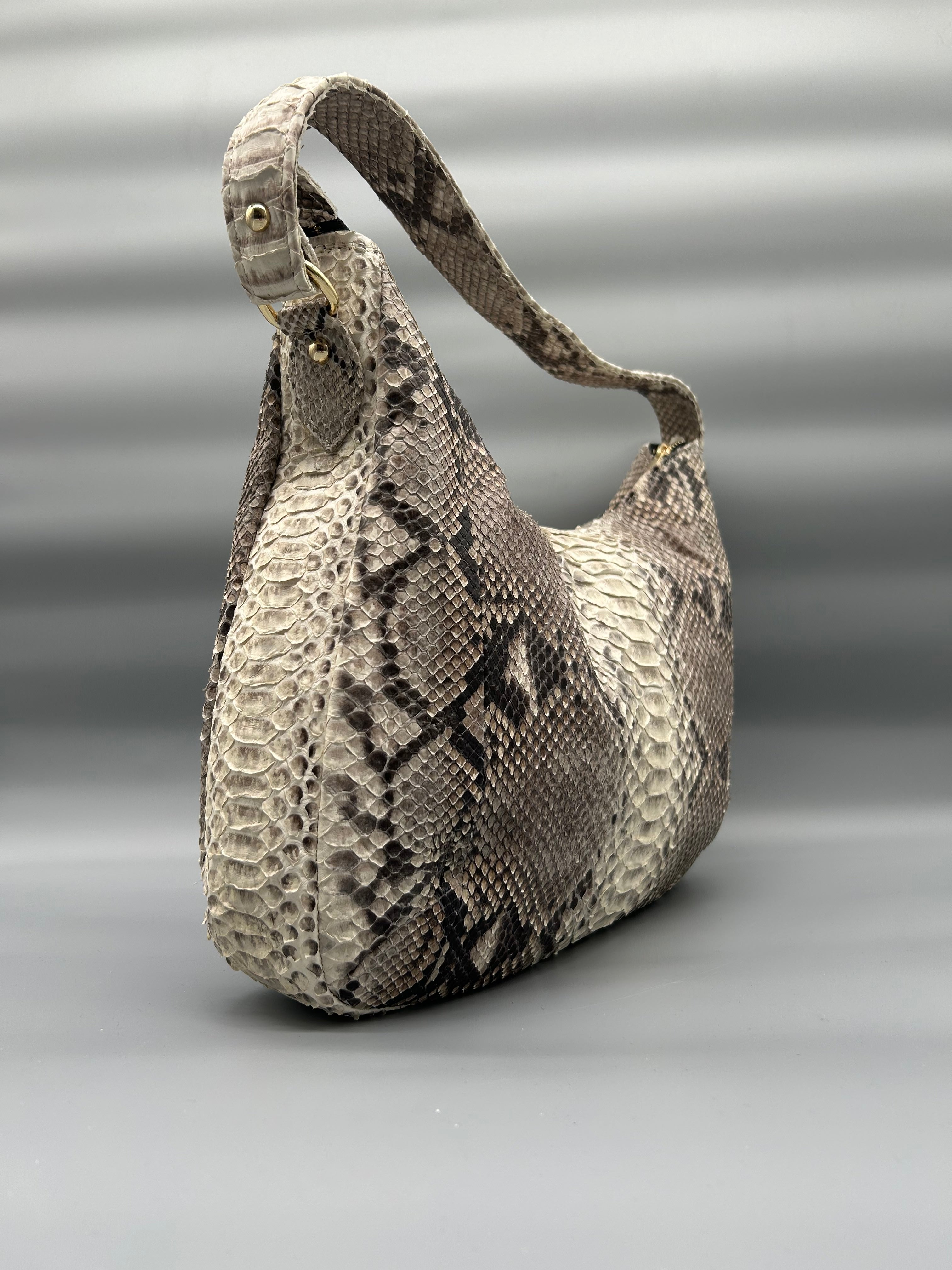 Borsa in pelle di pitone