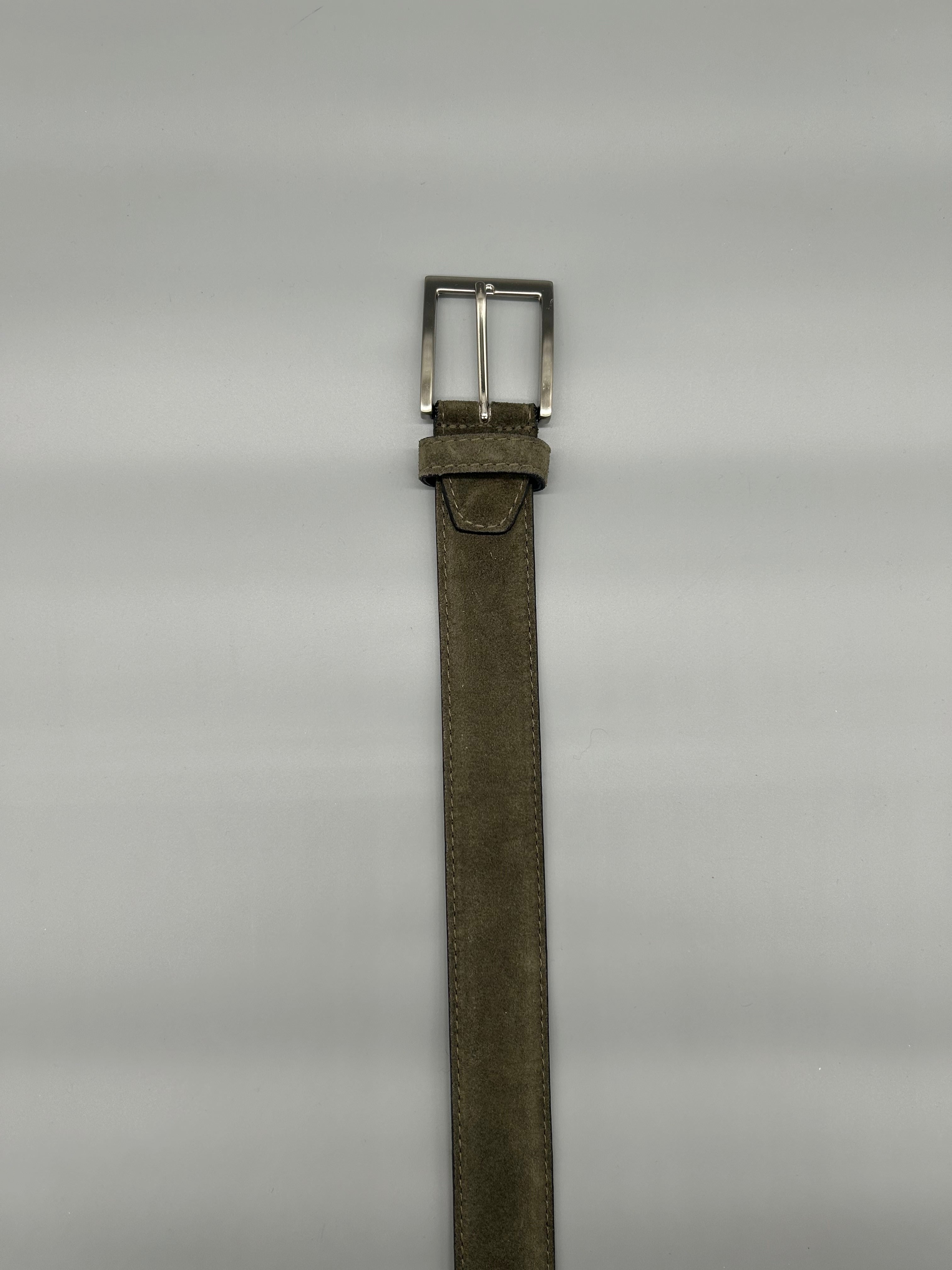 Cintura in pelle scamosciata
