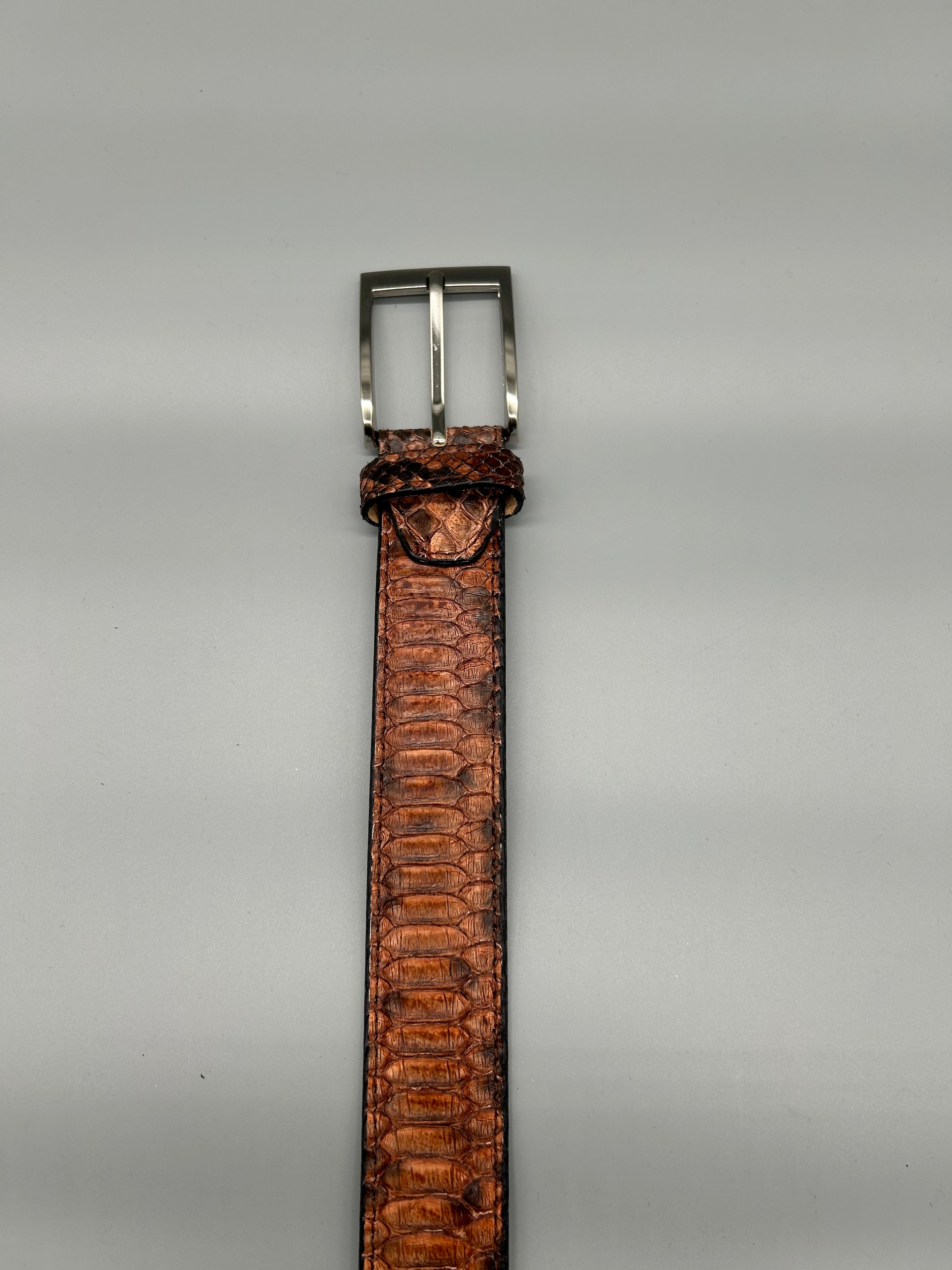 Cintura in pelle di pitone