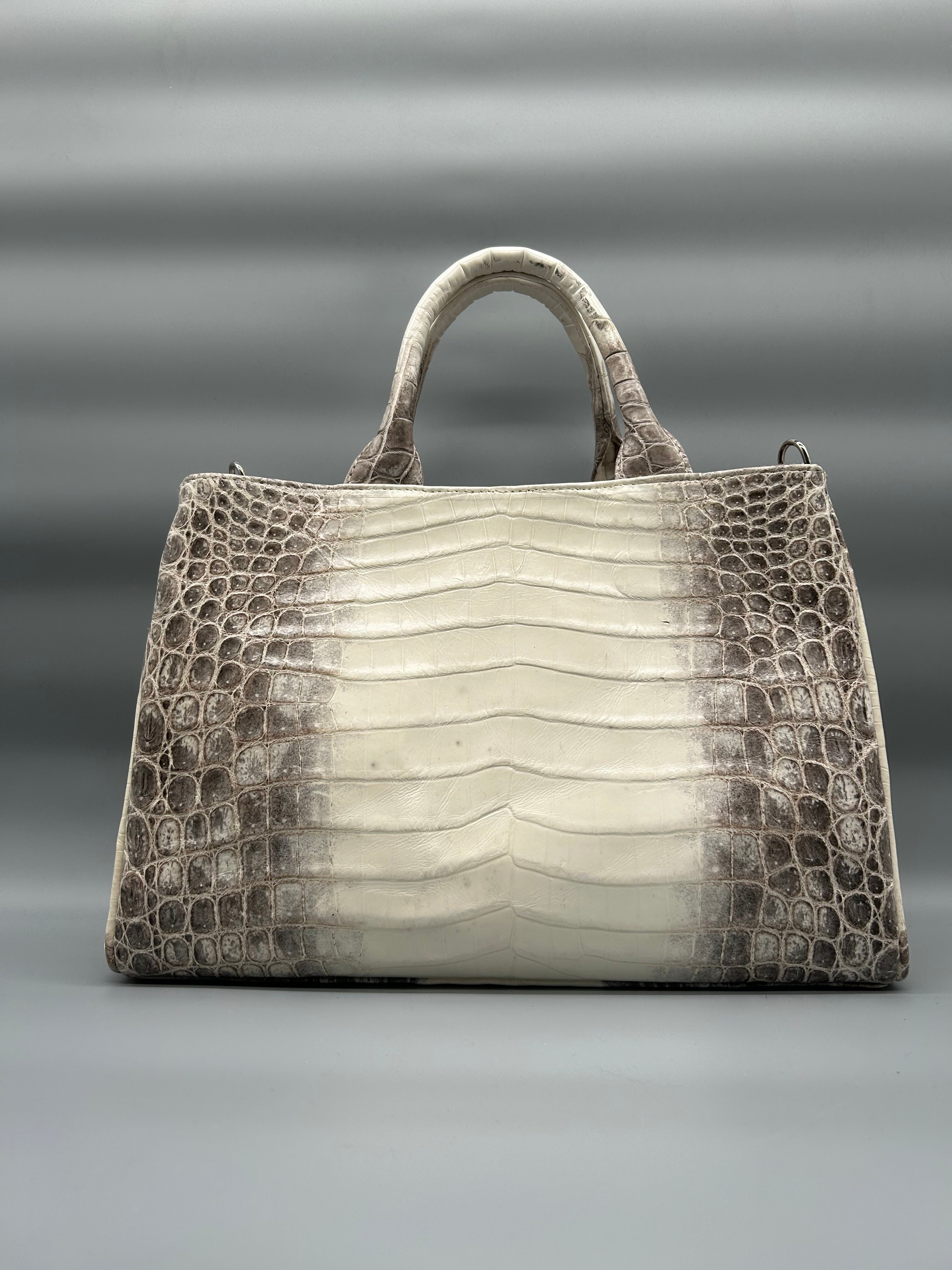 Borsa in pelle di coccodrillo