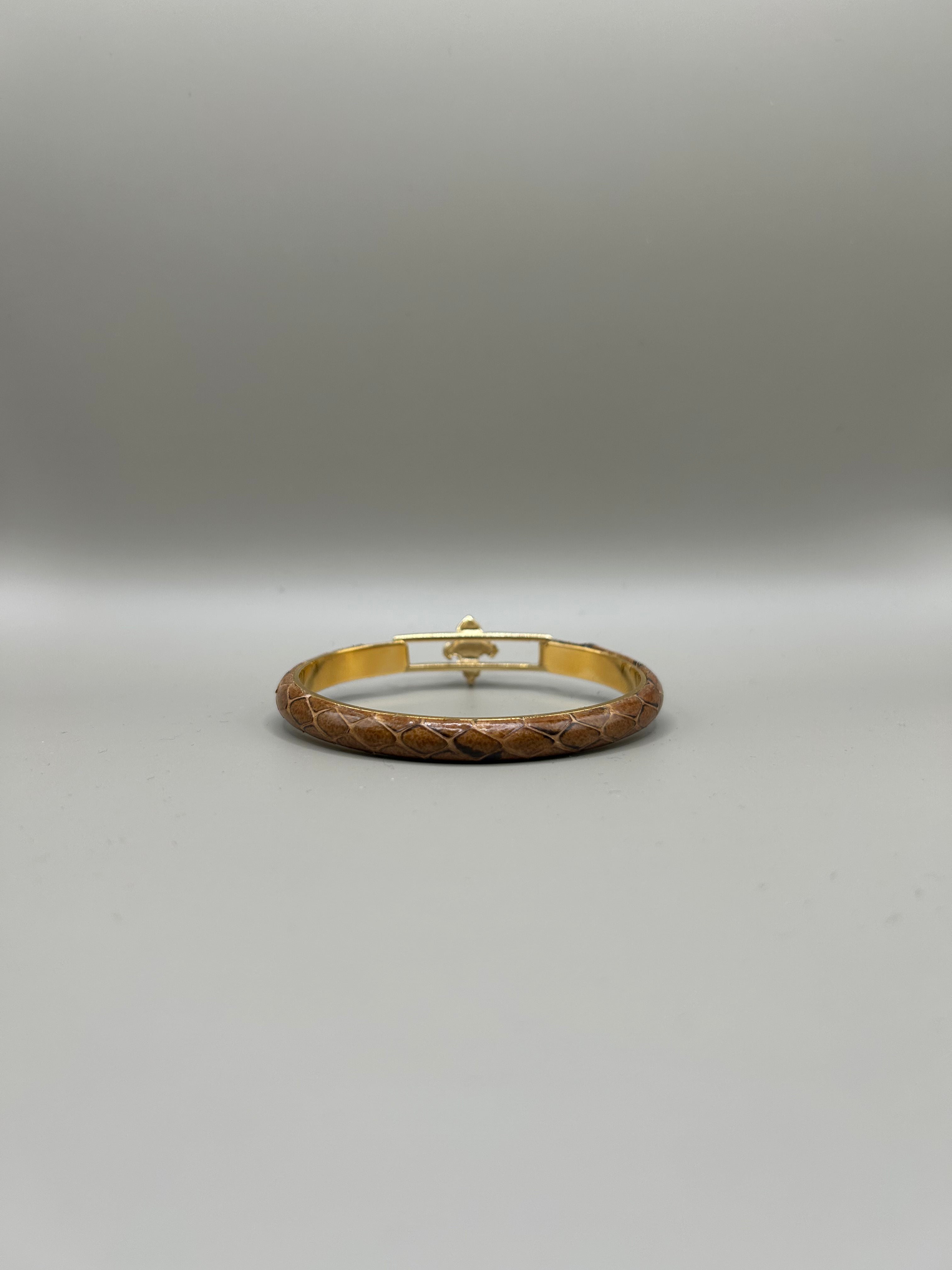 Braccialetto in pelle di serpente