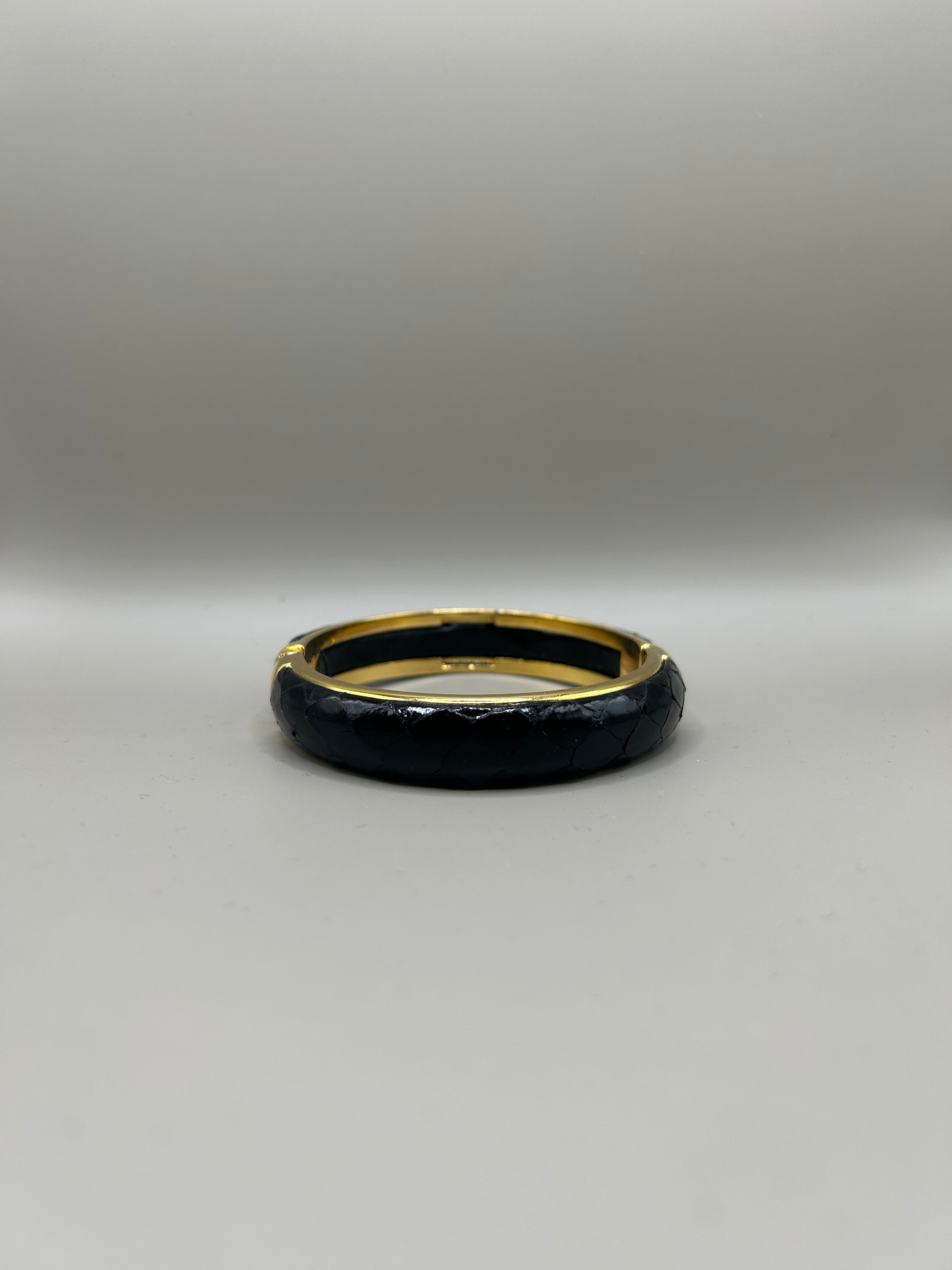 Braccialetto in pelle di serpente
