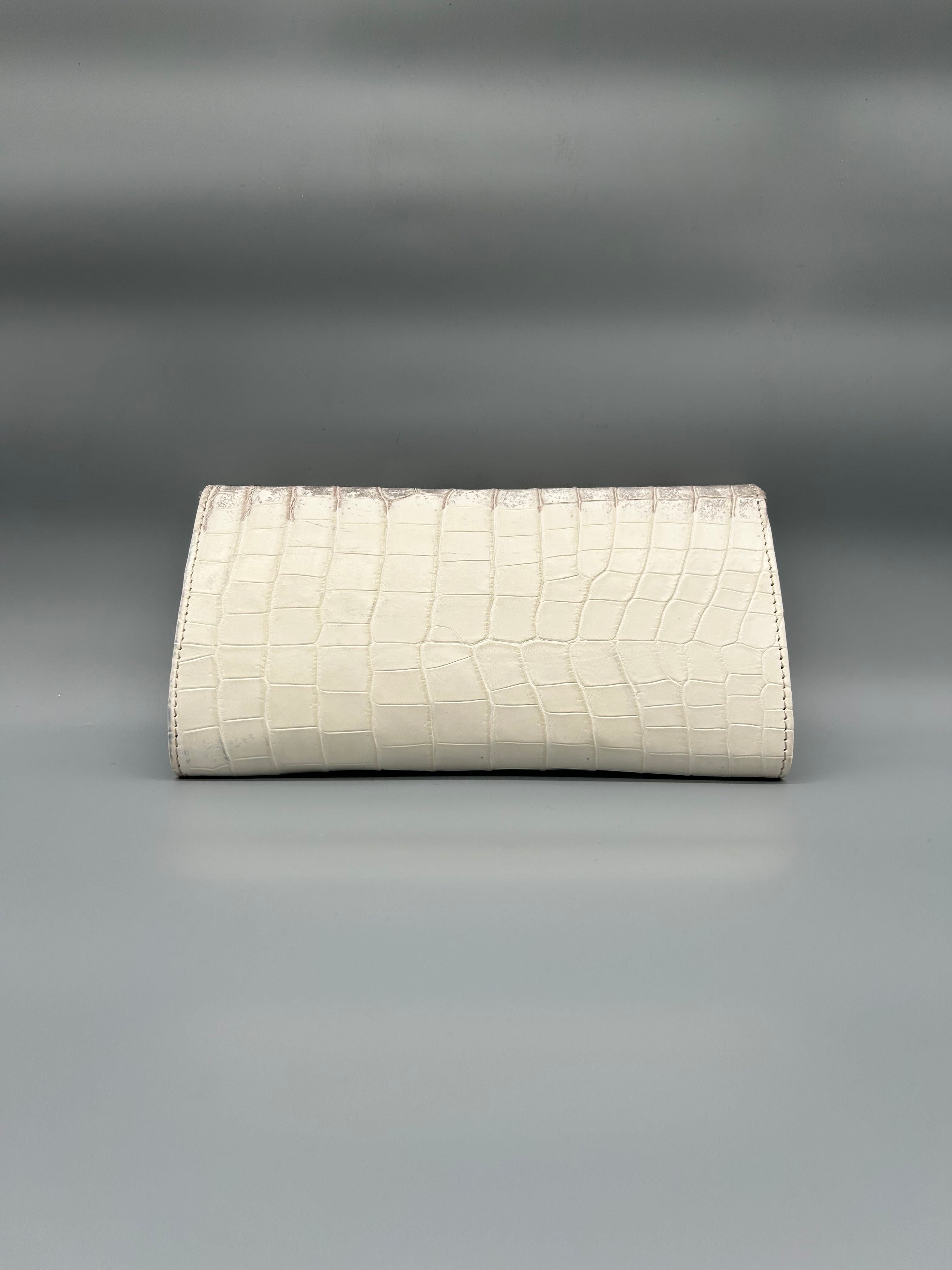 Borsa in pelle di coccodrillo