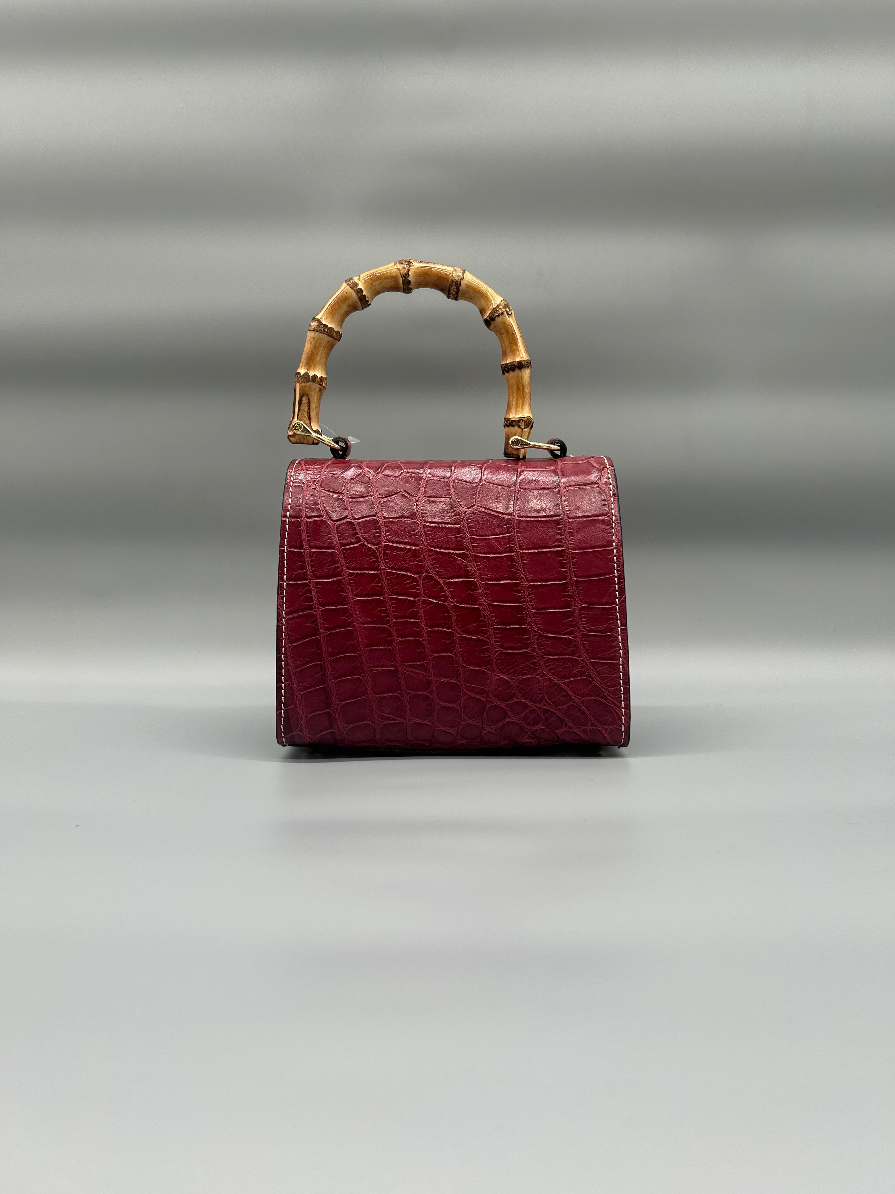 Borsa in pelle di coccodrillo
