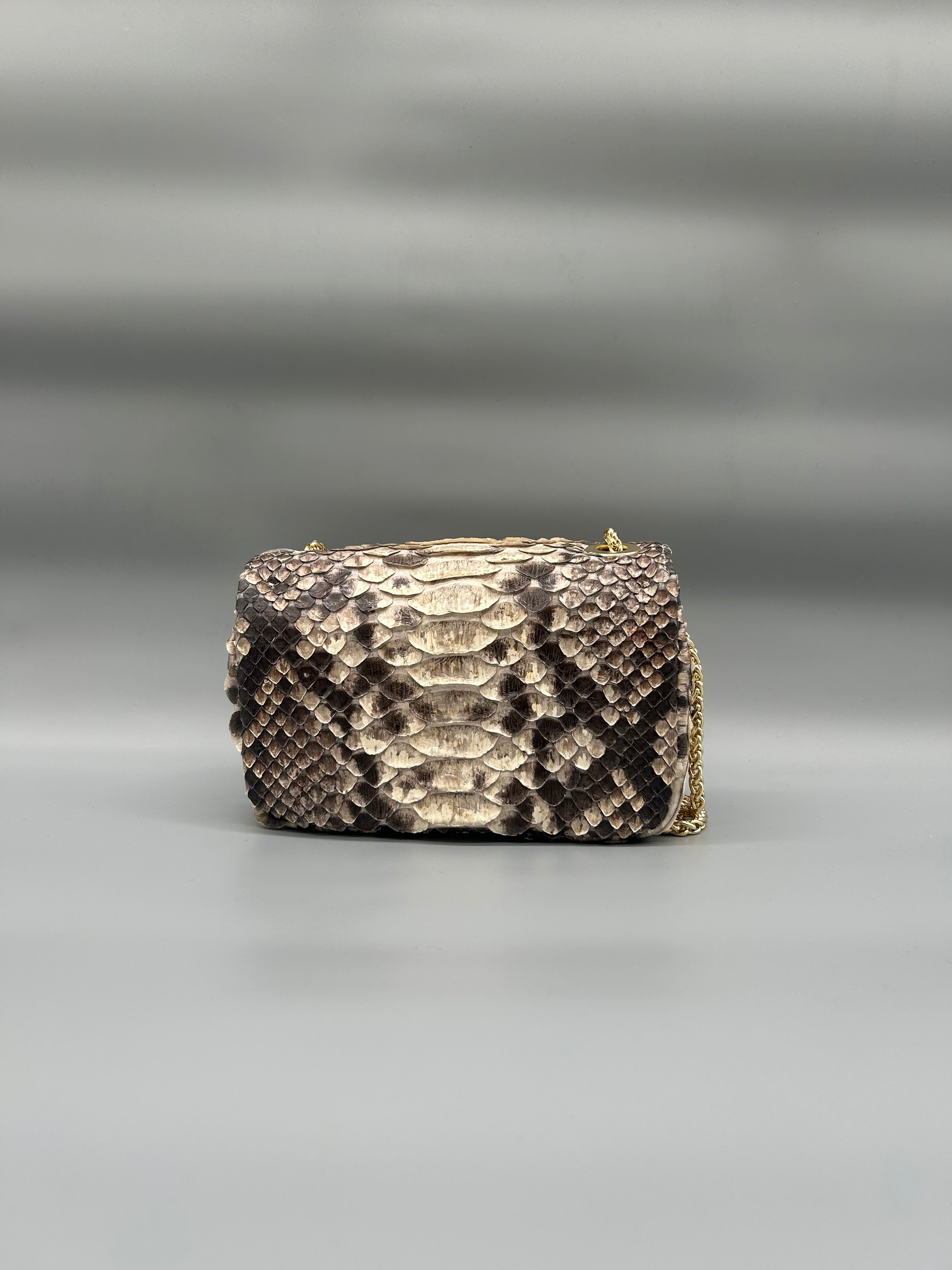 Borsa in pelle di pitone