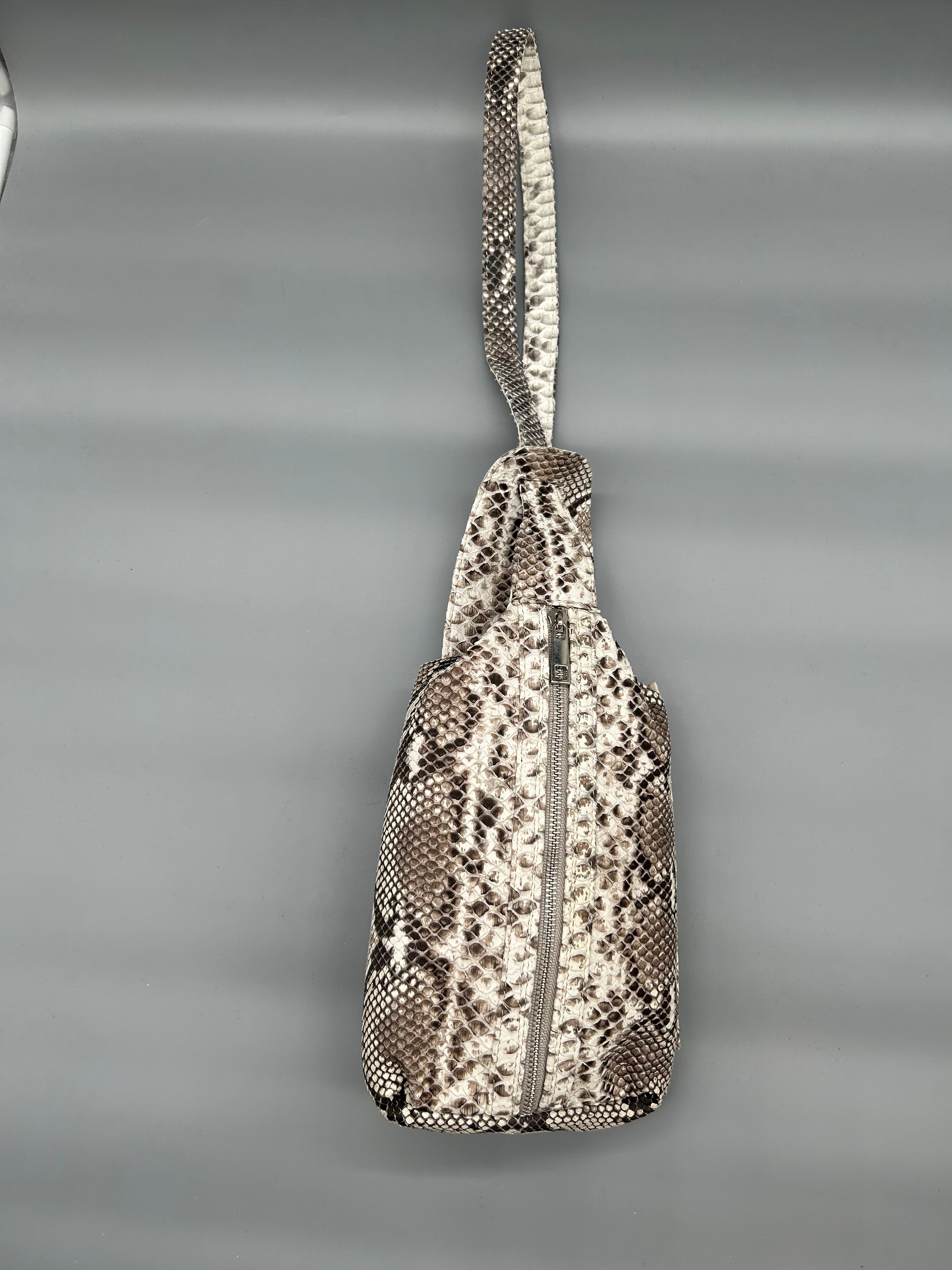 Borsa in pelle di pitone