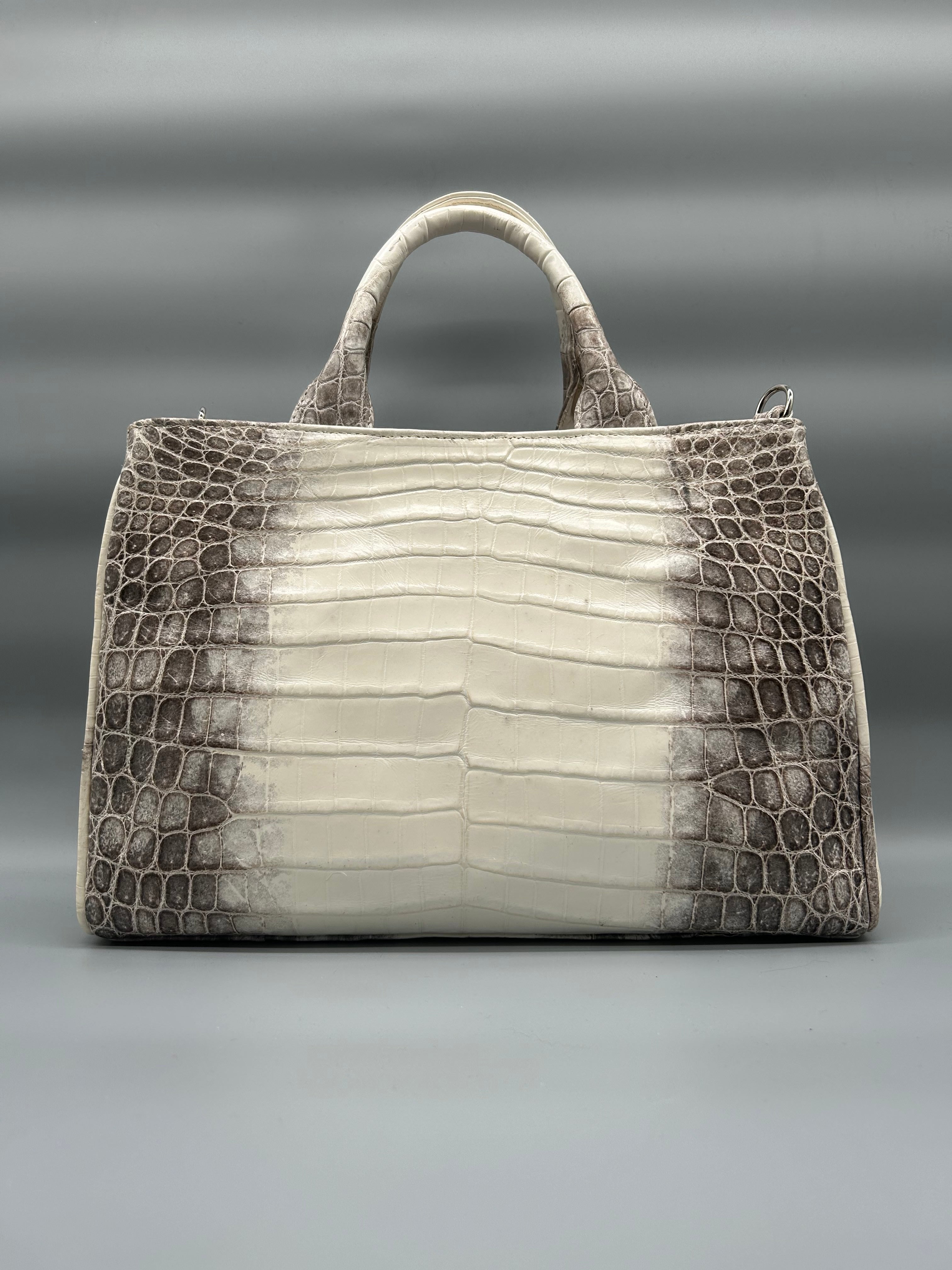Borsa in pelle di coccodrillo